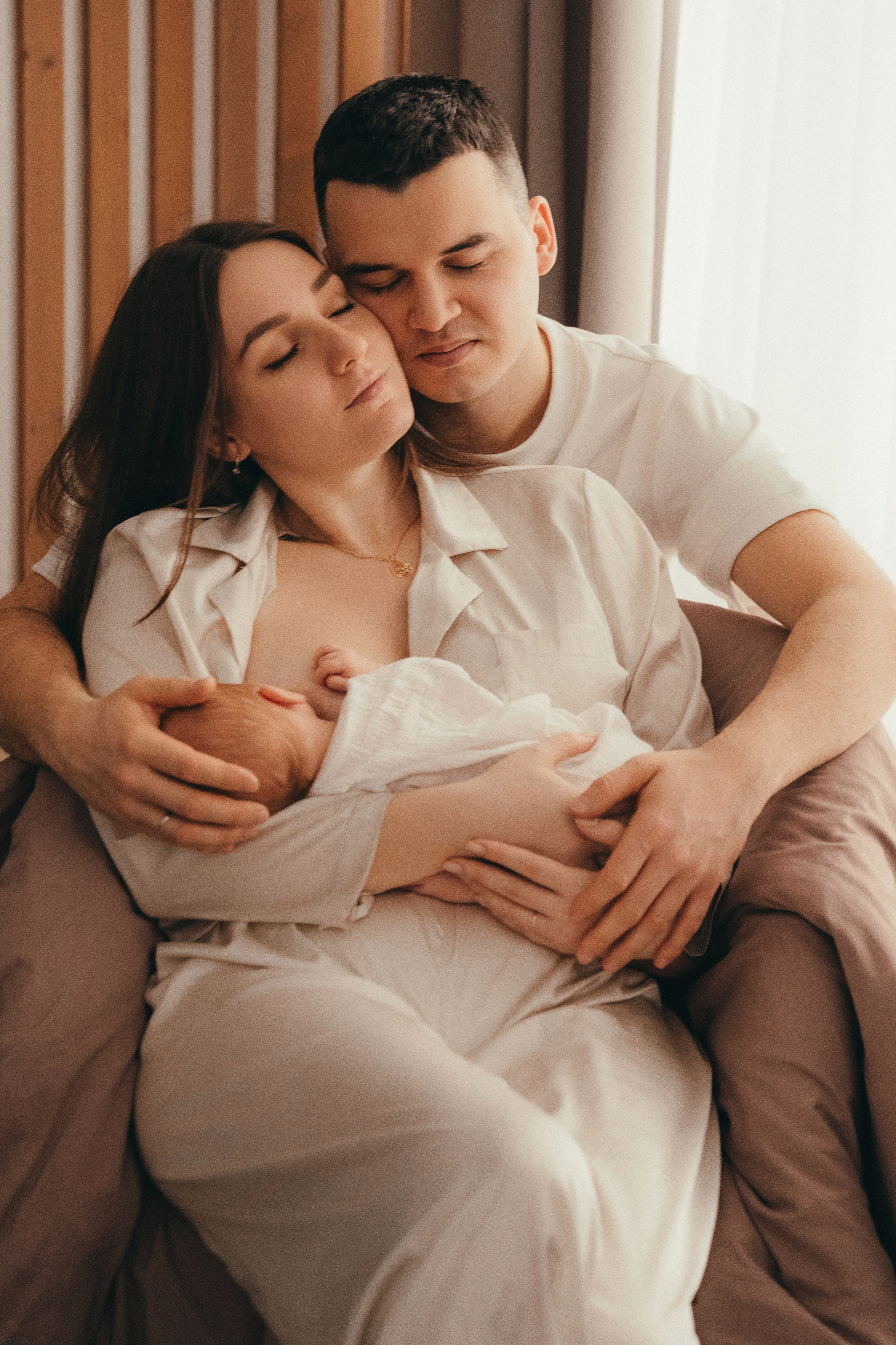 Никита, Света и Миша. Семейный фотограф • Домашние съемки в Нижнем Новгороде