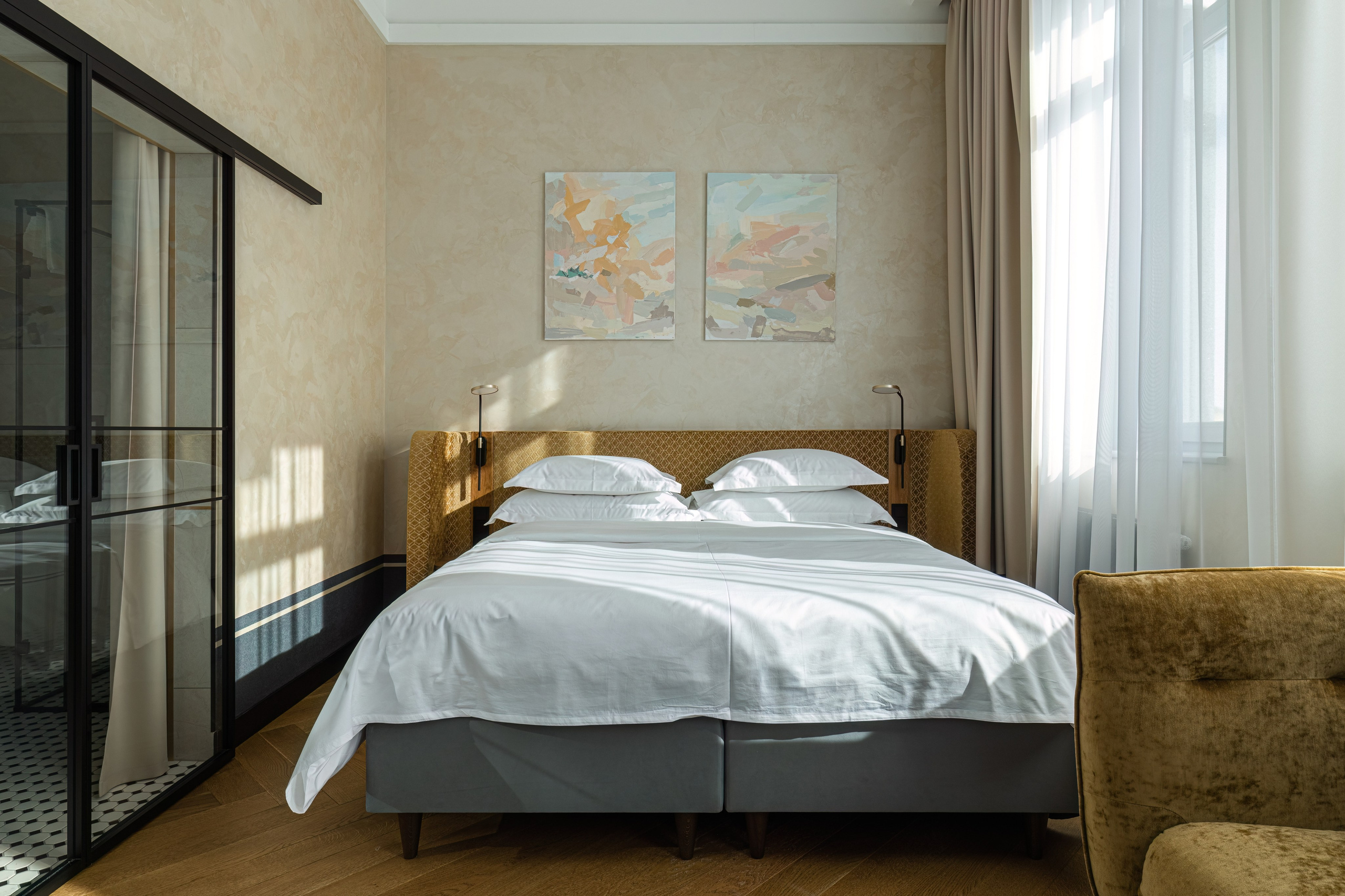 Гостиница «Чарушин», г. Киров. Дизайнер Ольга Атнагулова. Иван Благушин. Интерьерный и архитектурный фотограф в Москве и Санкт-Петербурге