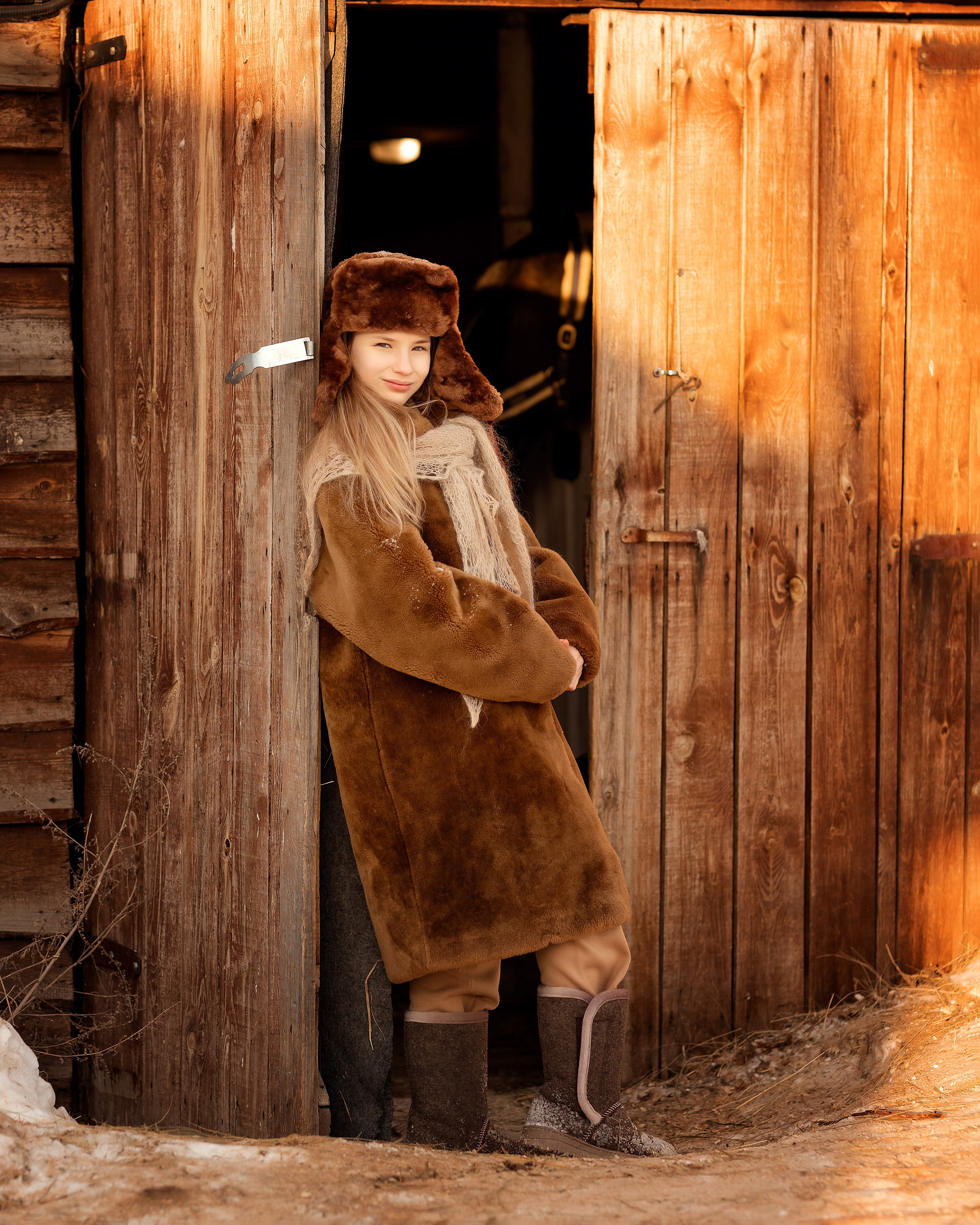 Настя и пони. Детский и семейный фотограф в Челябинске Мандрикова Светлана