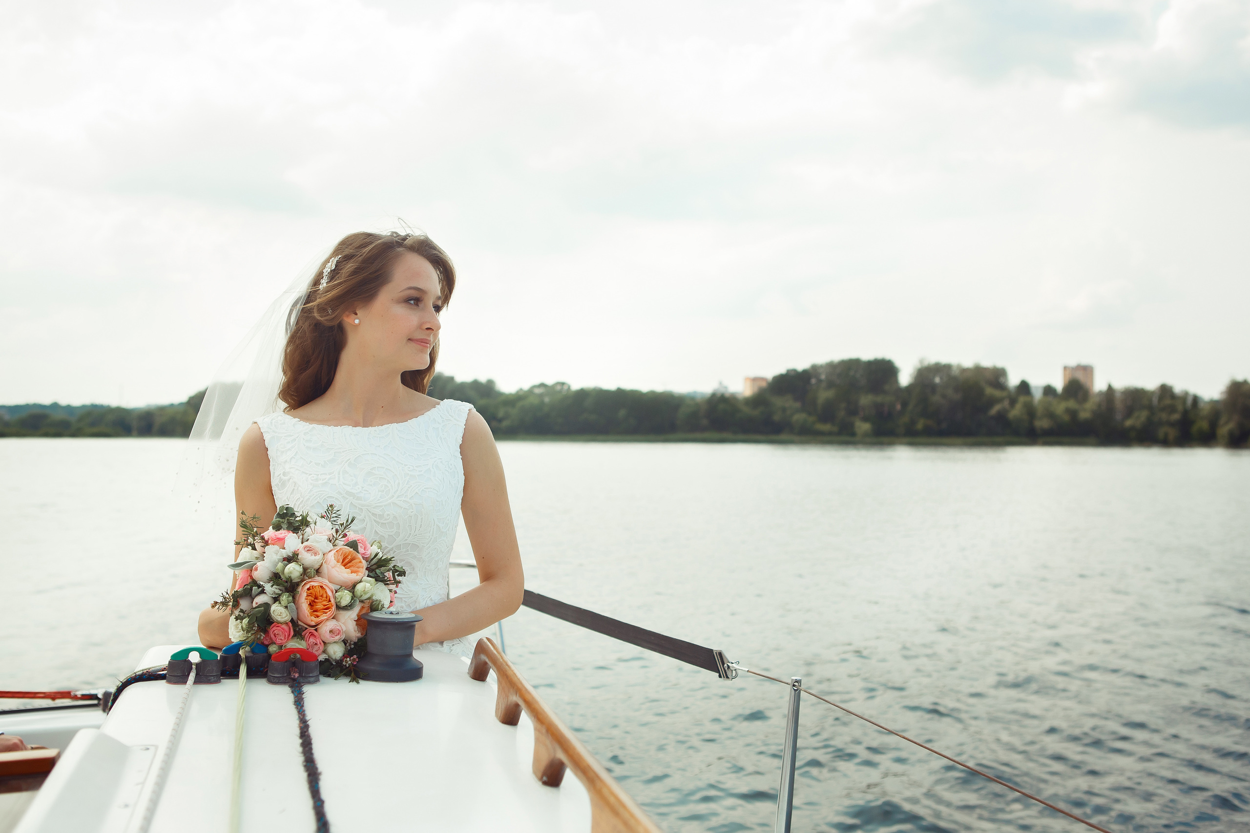 Яхта, парус, в этом мире только мы одни. Свадебный и портретный Фотограф в Липецке Дмитрий Котюков