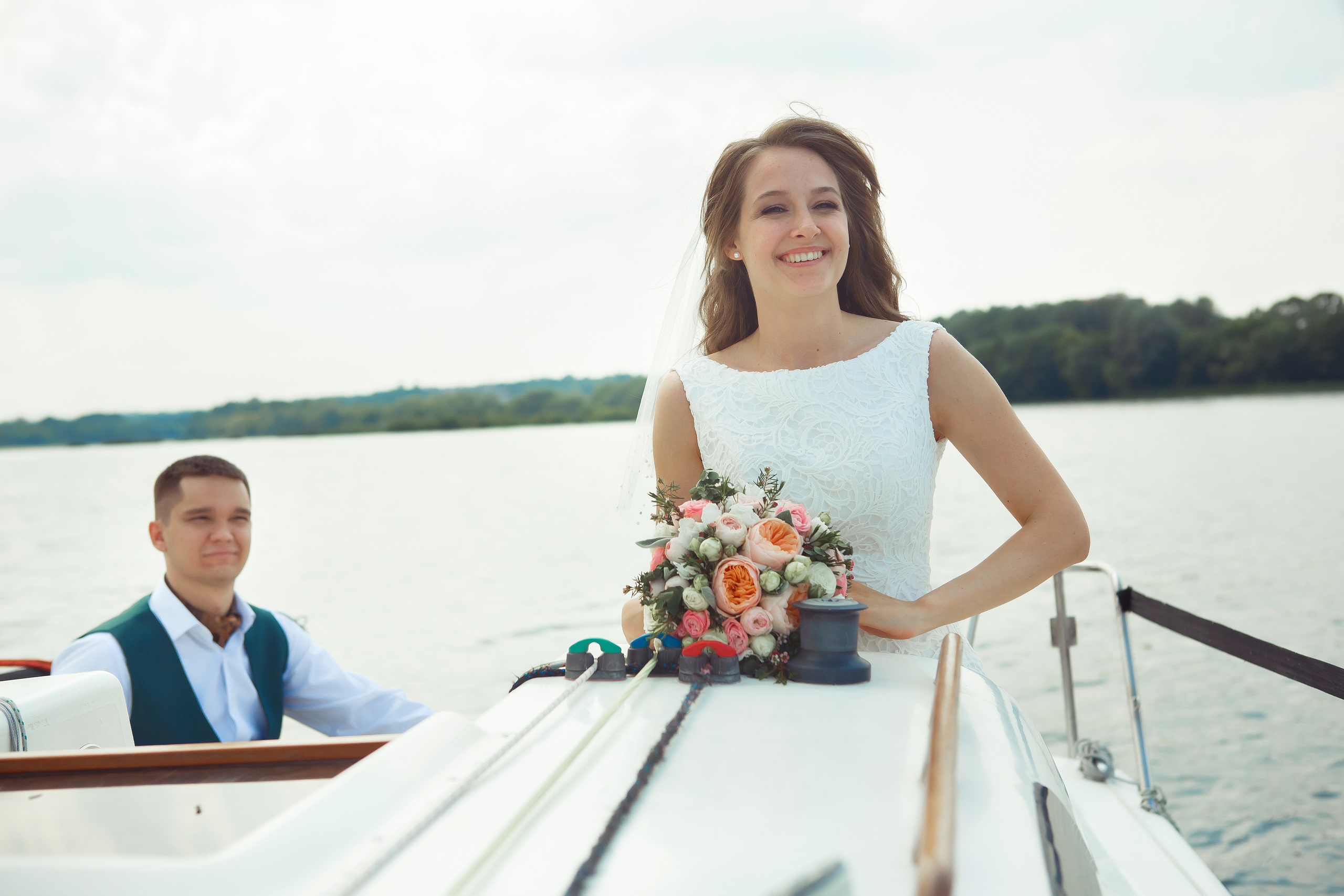 Яхта, парус, в этом мире только мы одни. Свадебный и портретный Фотограф в Липецке Дмитрий Котюков