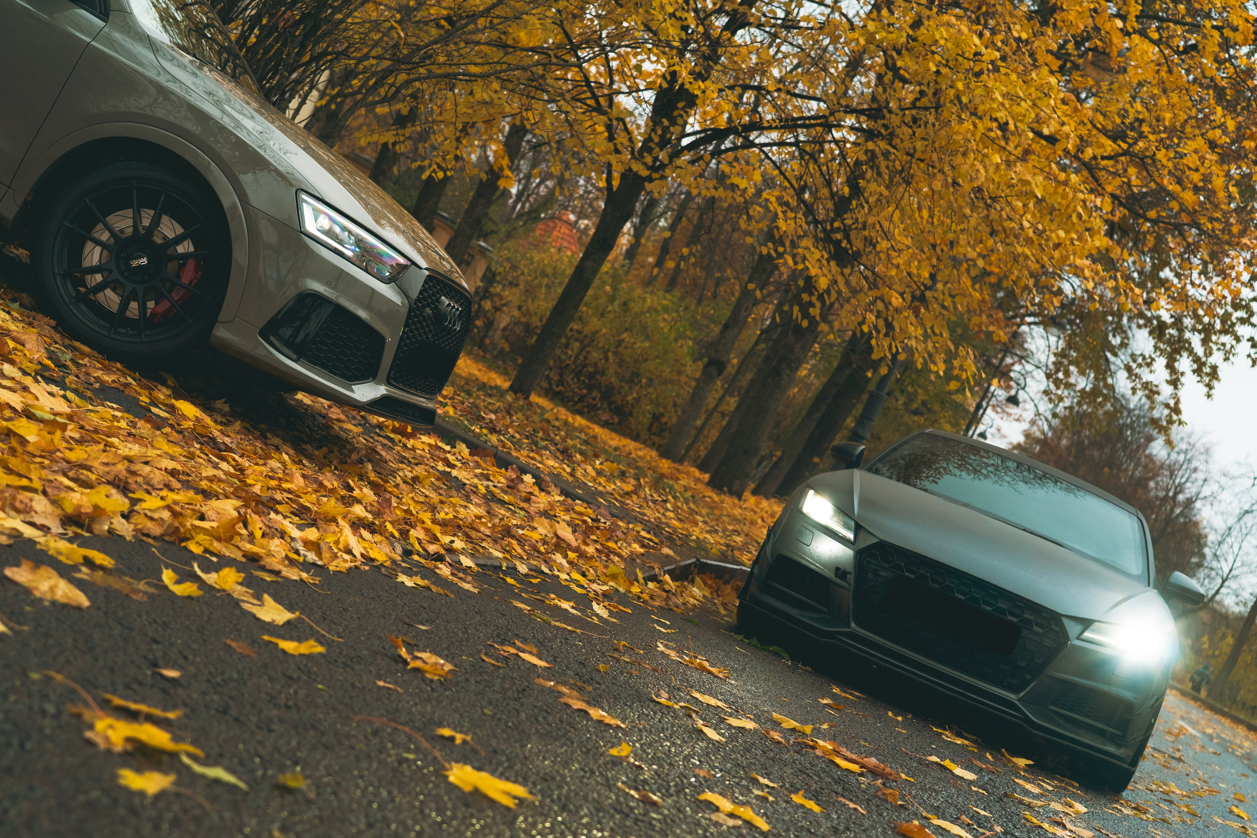 Audi TTS Audi Q3. Видеограф и фотограф в Санкт-Петербурге