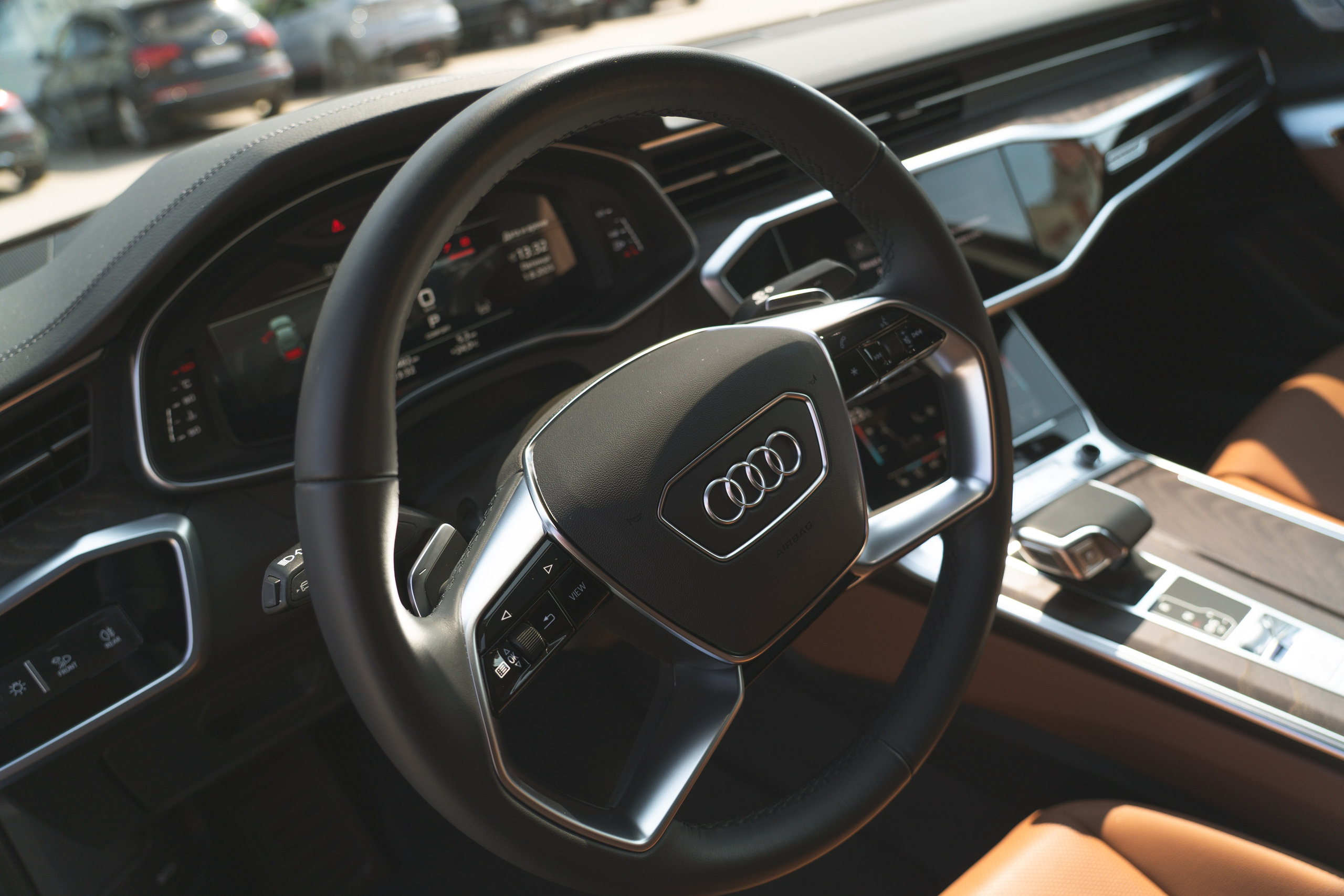 Audi A6 (фото для продажи). Портретный и автомобильный фотограф в Санкт-Петербурге Евгений Черепанов