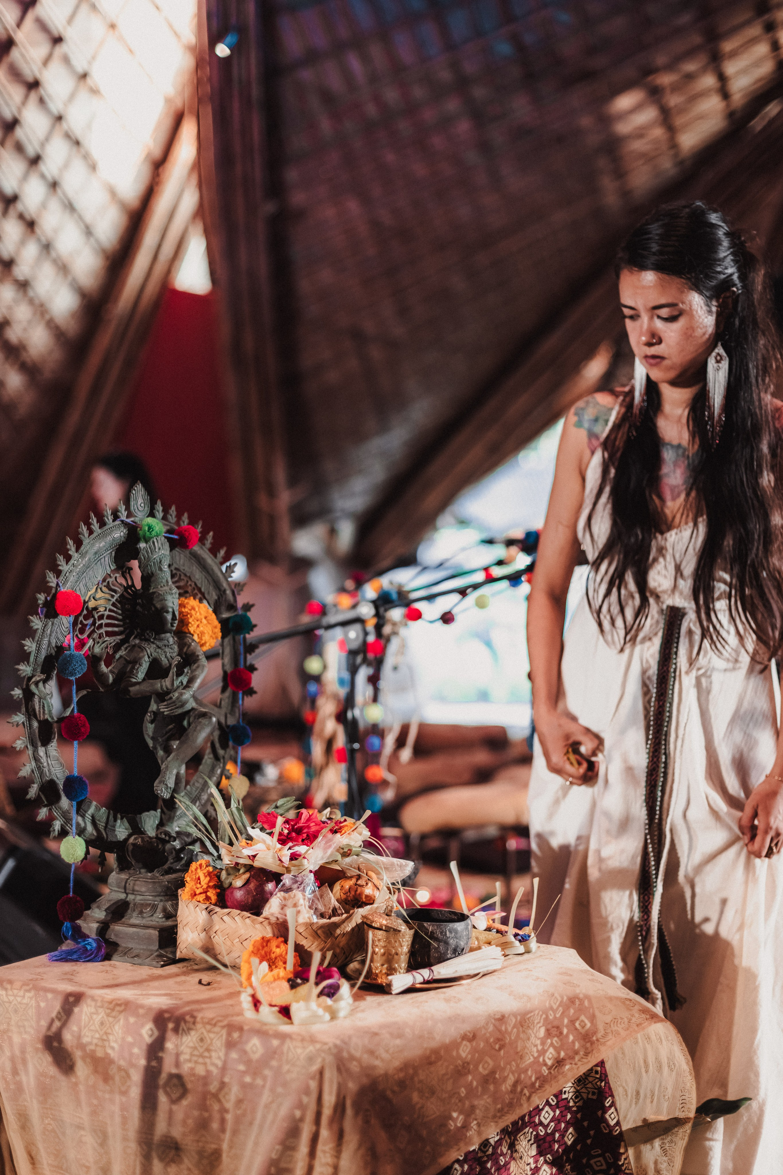 Hanuman Project kirtan at Alchemy march. Mariam Bagdasaryan