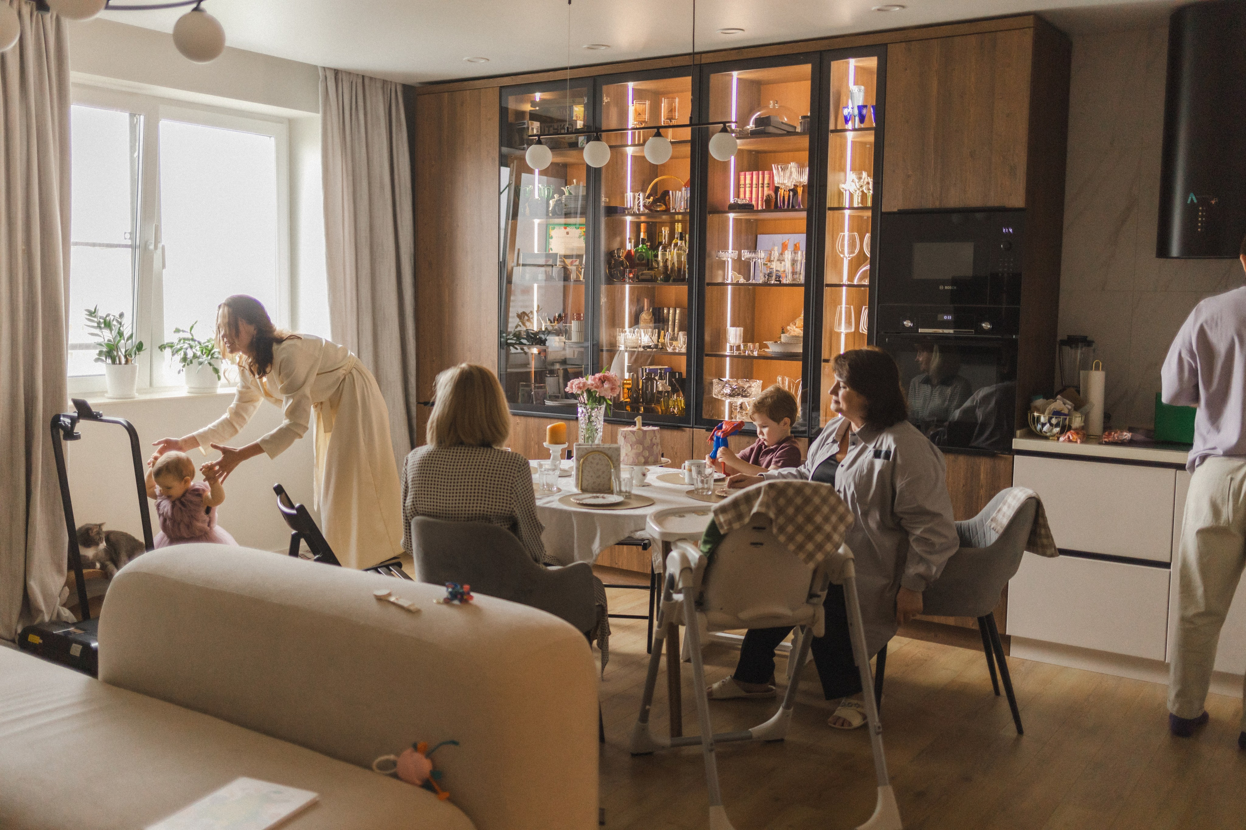 Аглае 1 годик. Семейный фотограф в Москве