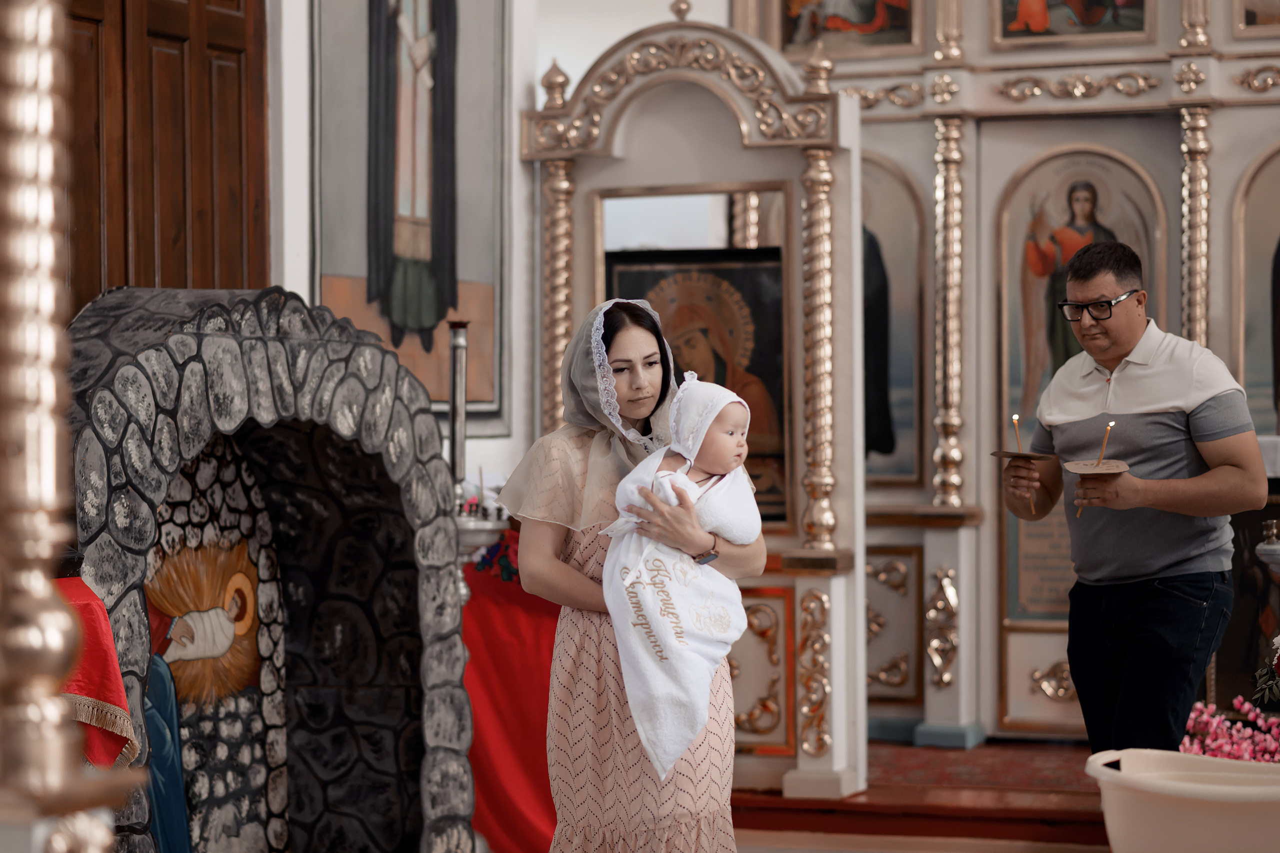 Крещение Екатнрины. Свадебный фотограф Белгород Валуйки Старый Оскол Воронеж