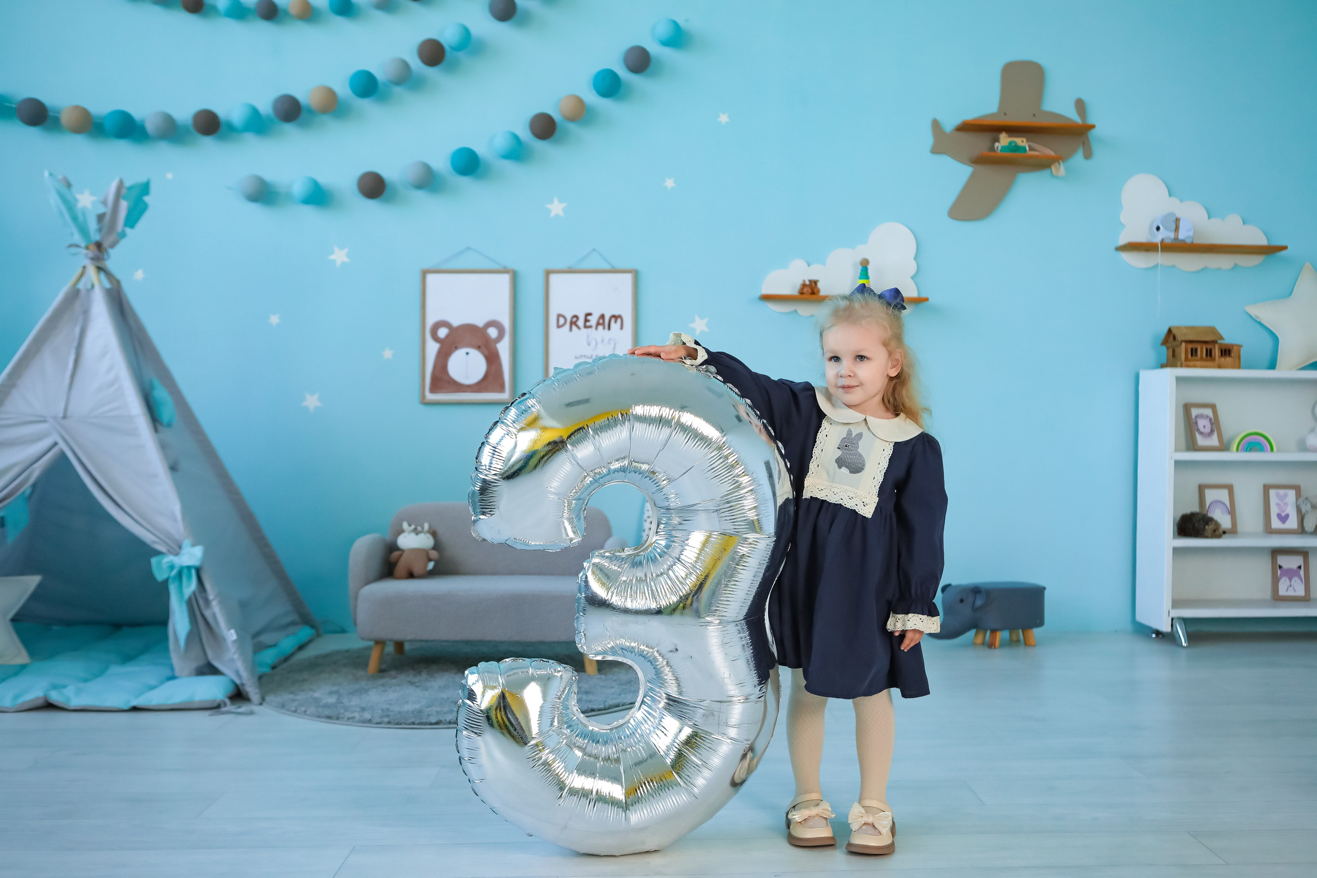 3 годика Леночке. Фотограф г. Хабаровск. Семейные и индивидуальные съёмки