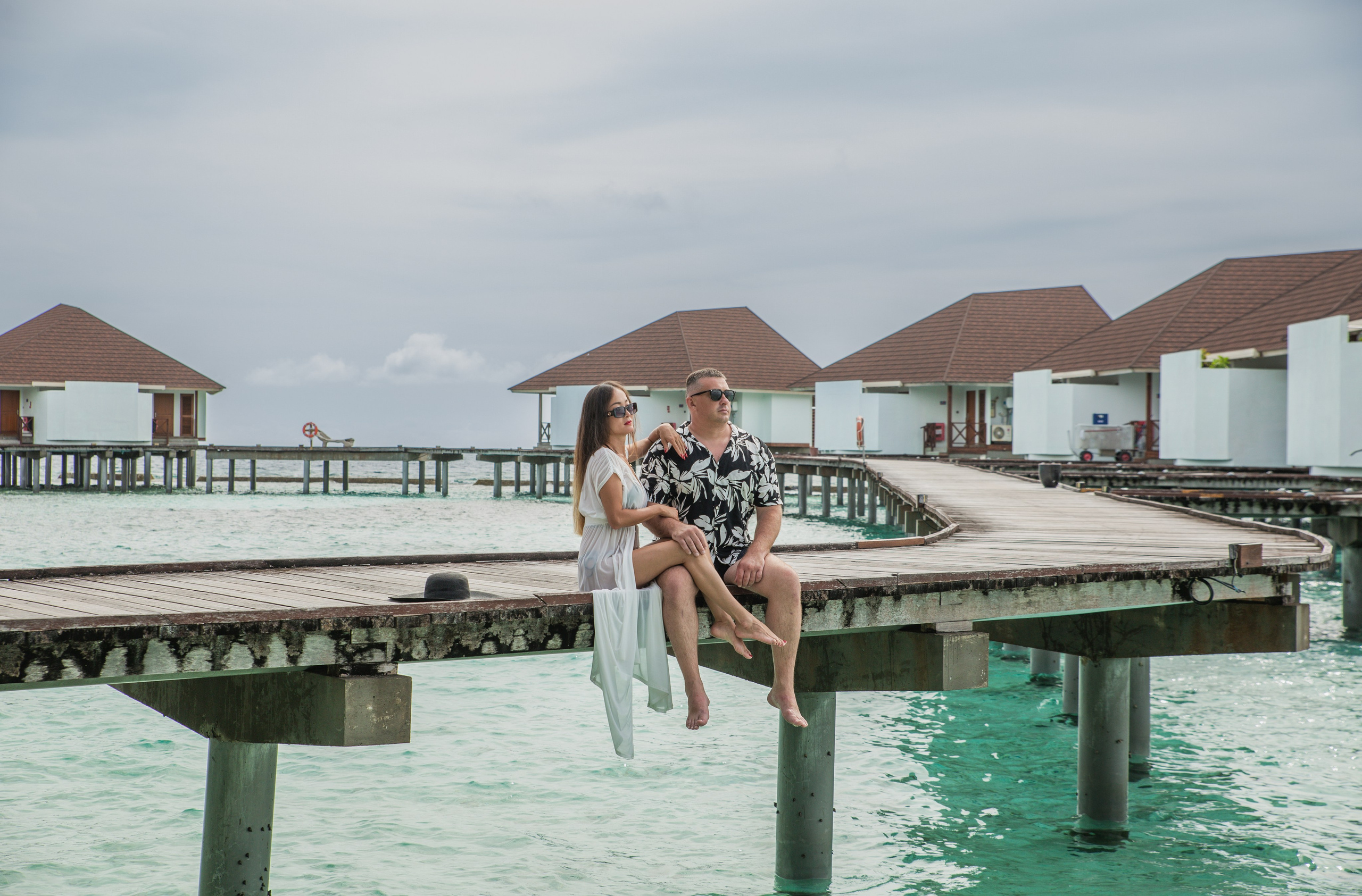 Love story. Photographer in Maldives