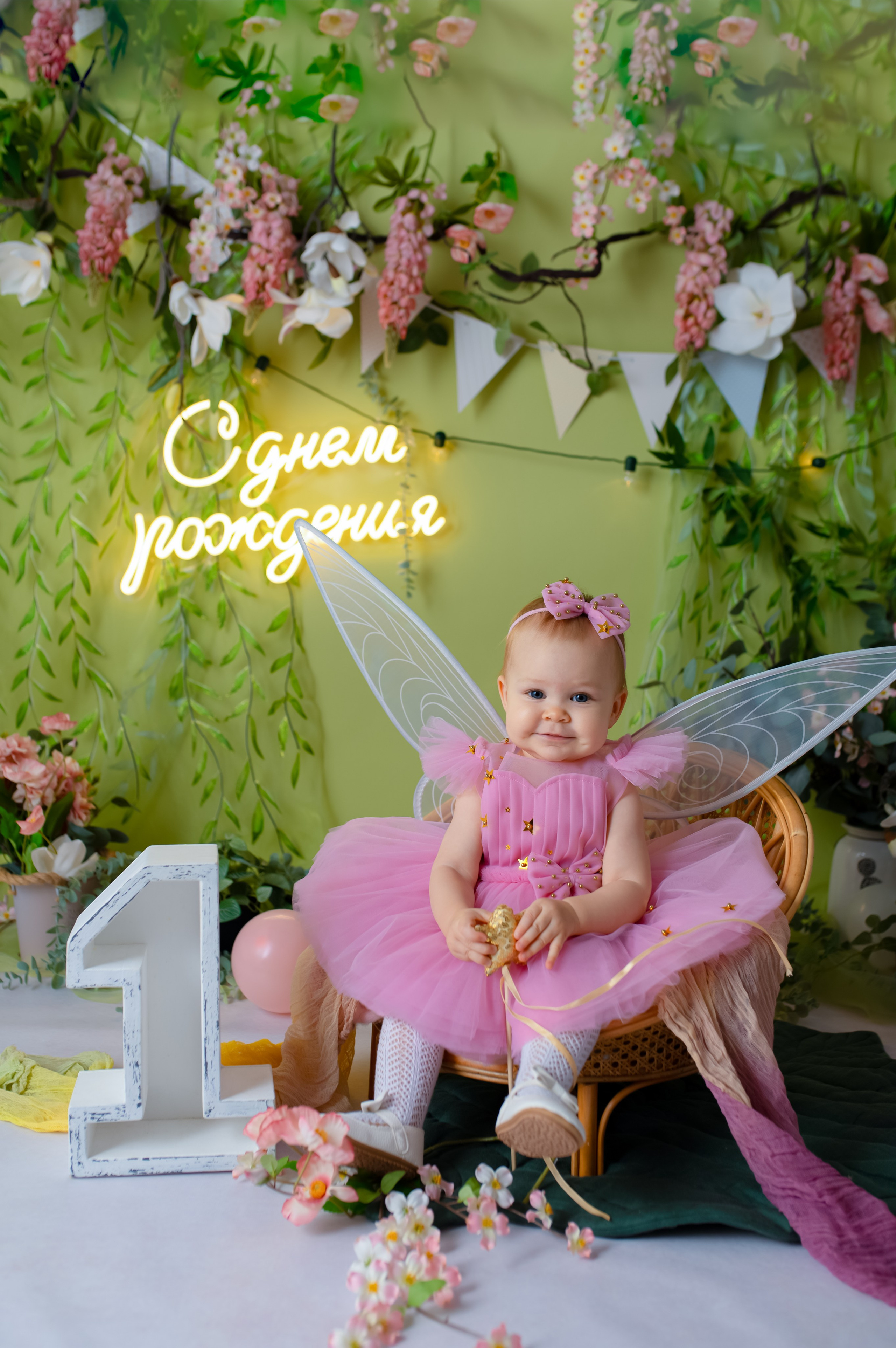 Первый годик ДЕВОЧКИ. Детский фотограф в городе Жуковский Алиса Коробанова