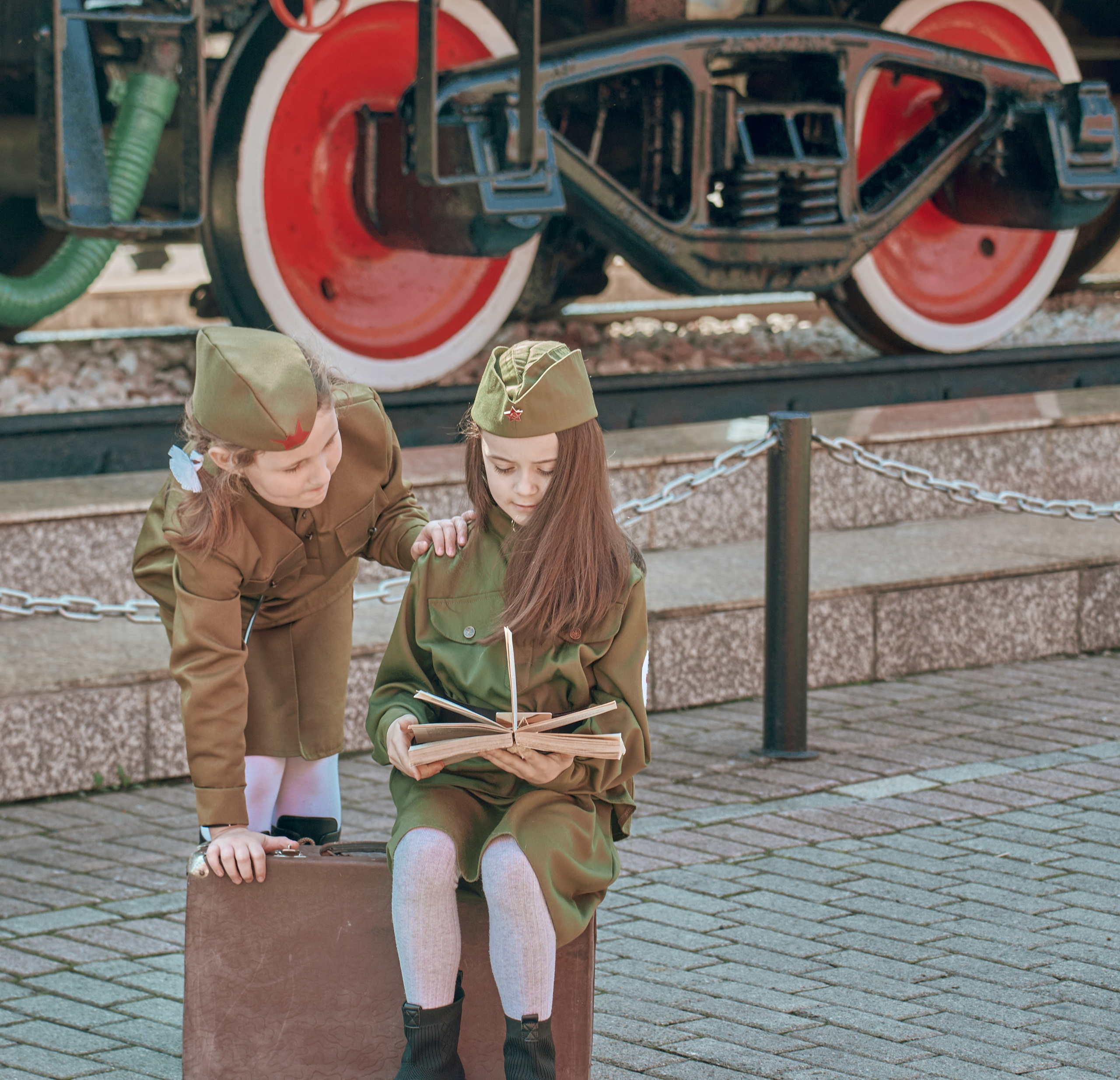 Поезд Победы!. Фотограф во Владивостоке