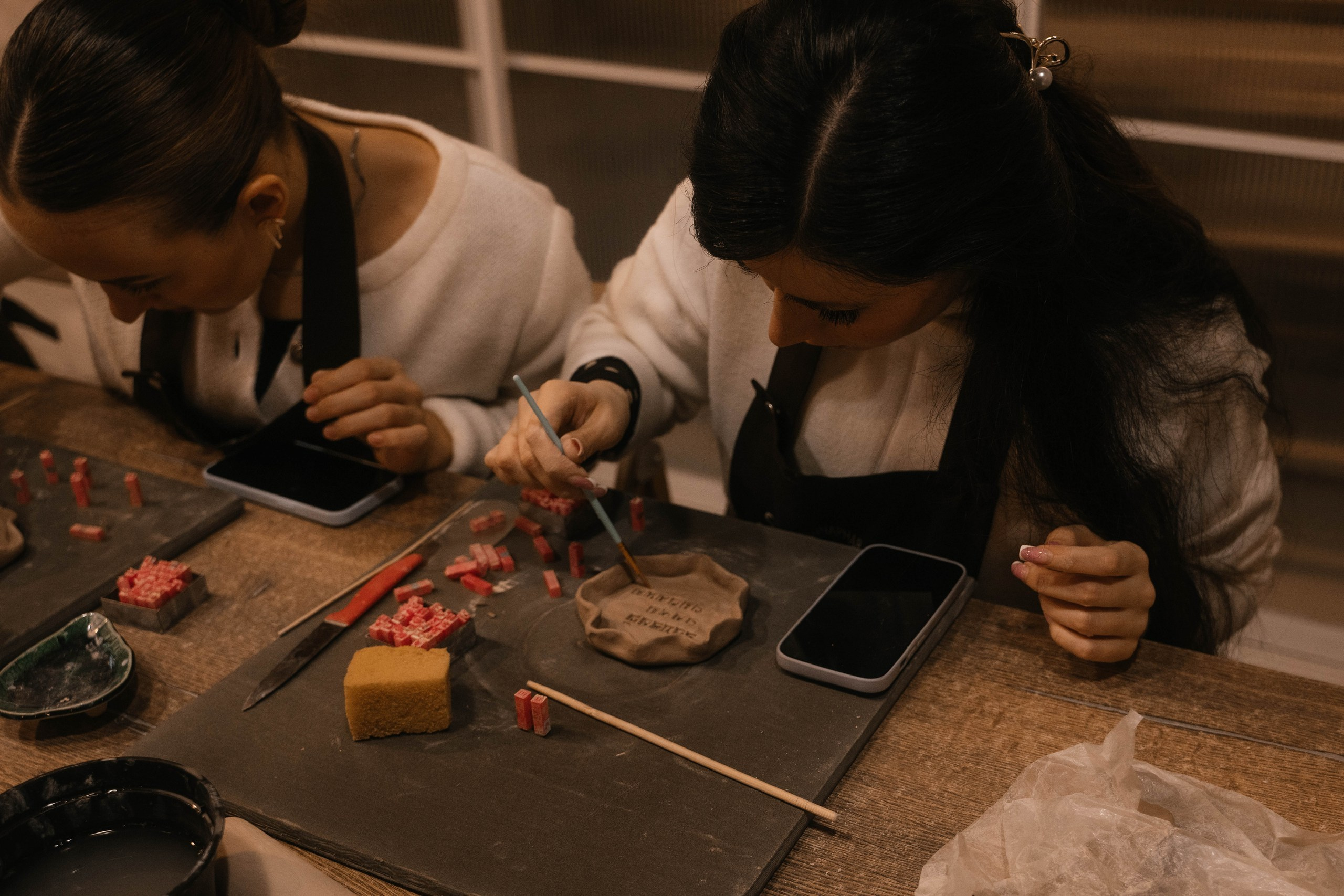 День рождения в гончарной мастерской. Свадебный, семейный фотограф в Рязани Лена Брант
