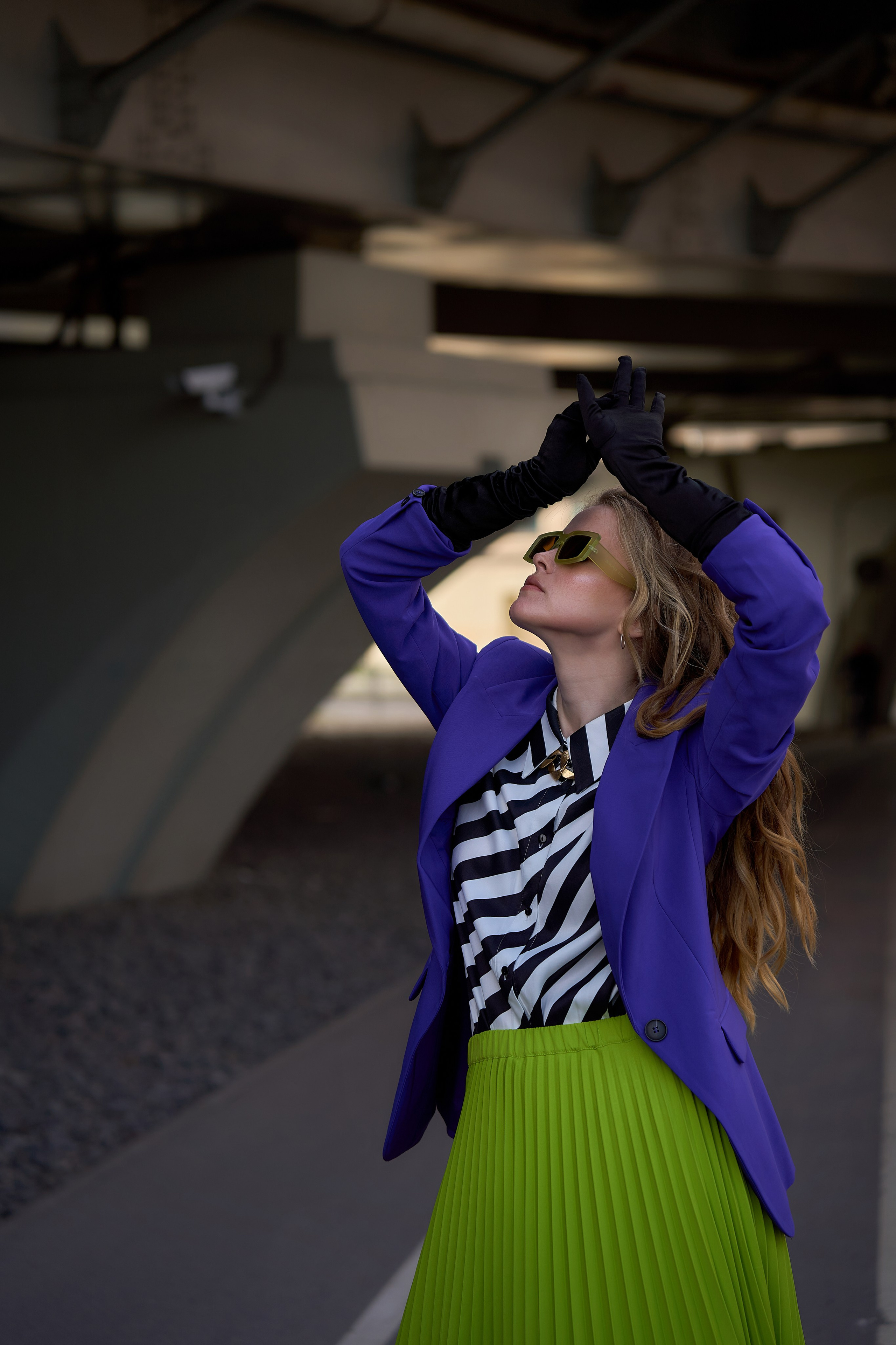 Мост Бетанкура съёмка женского портрета. Мартазова Екатерина фотограф. Екатеринбург