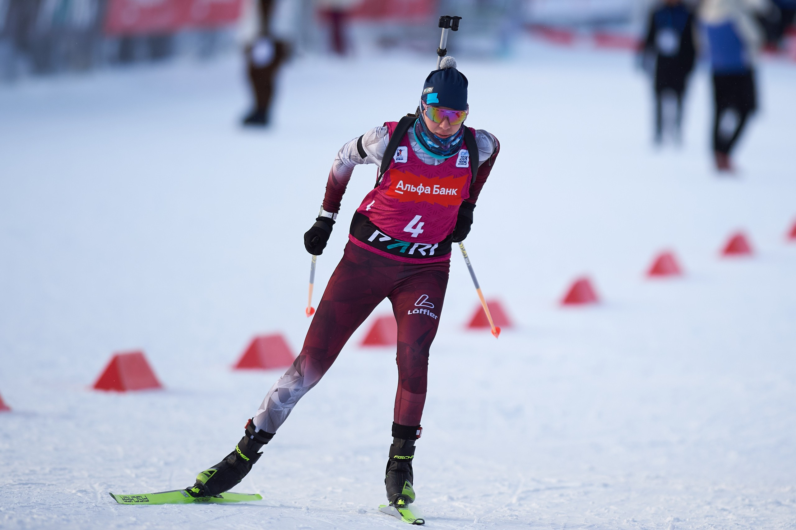 Ижевская Винтовка 55. Спринт. Женщины. Спортивный репортажный фотограф в Ижевске Сергей Мерзляков