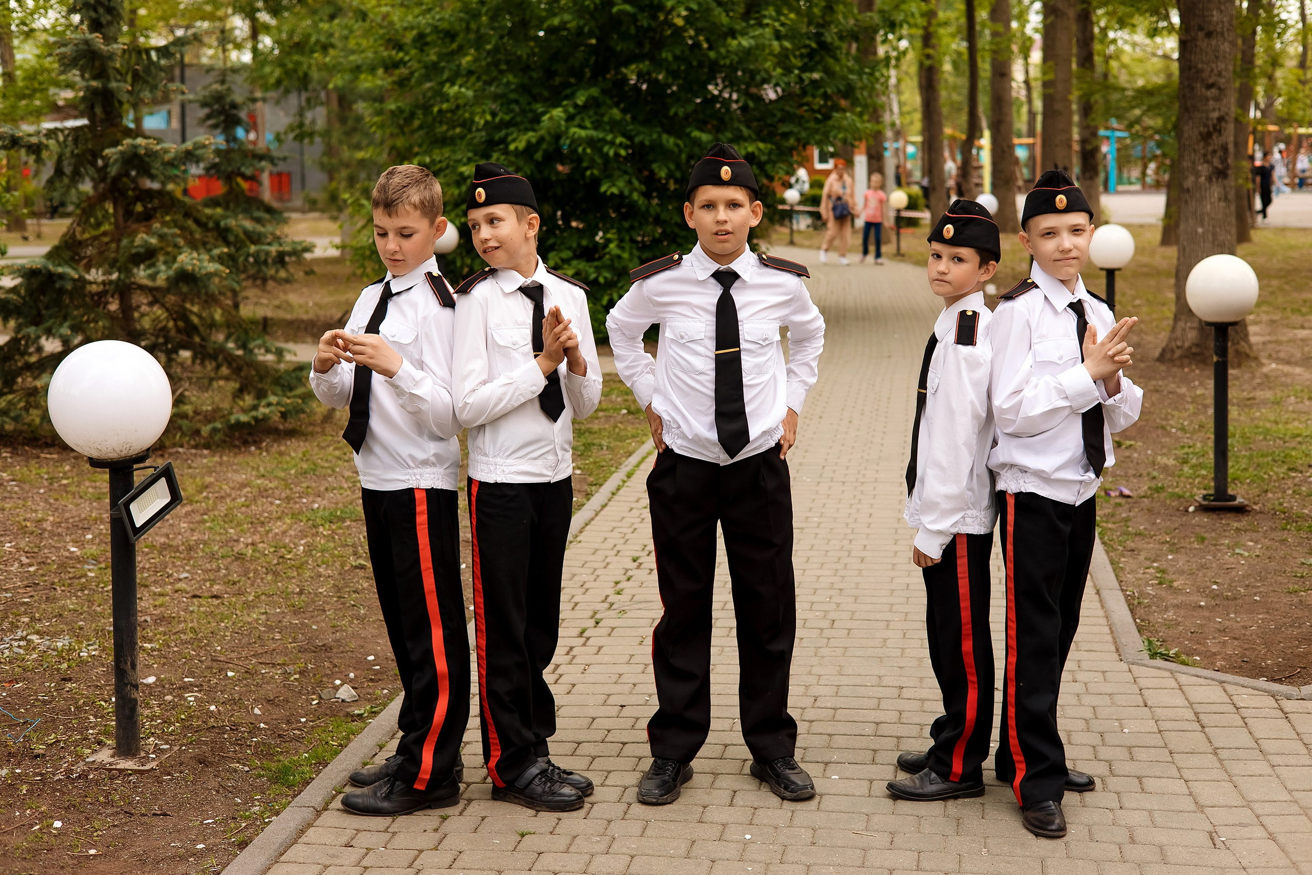 4 класс Кадеты. Фотограф Любовь Корниенко, Примоский край