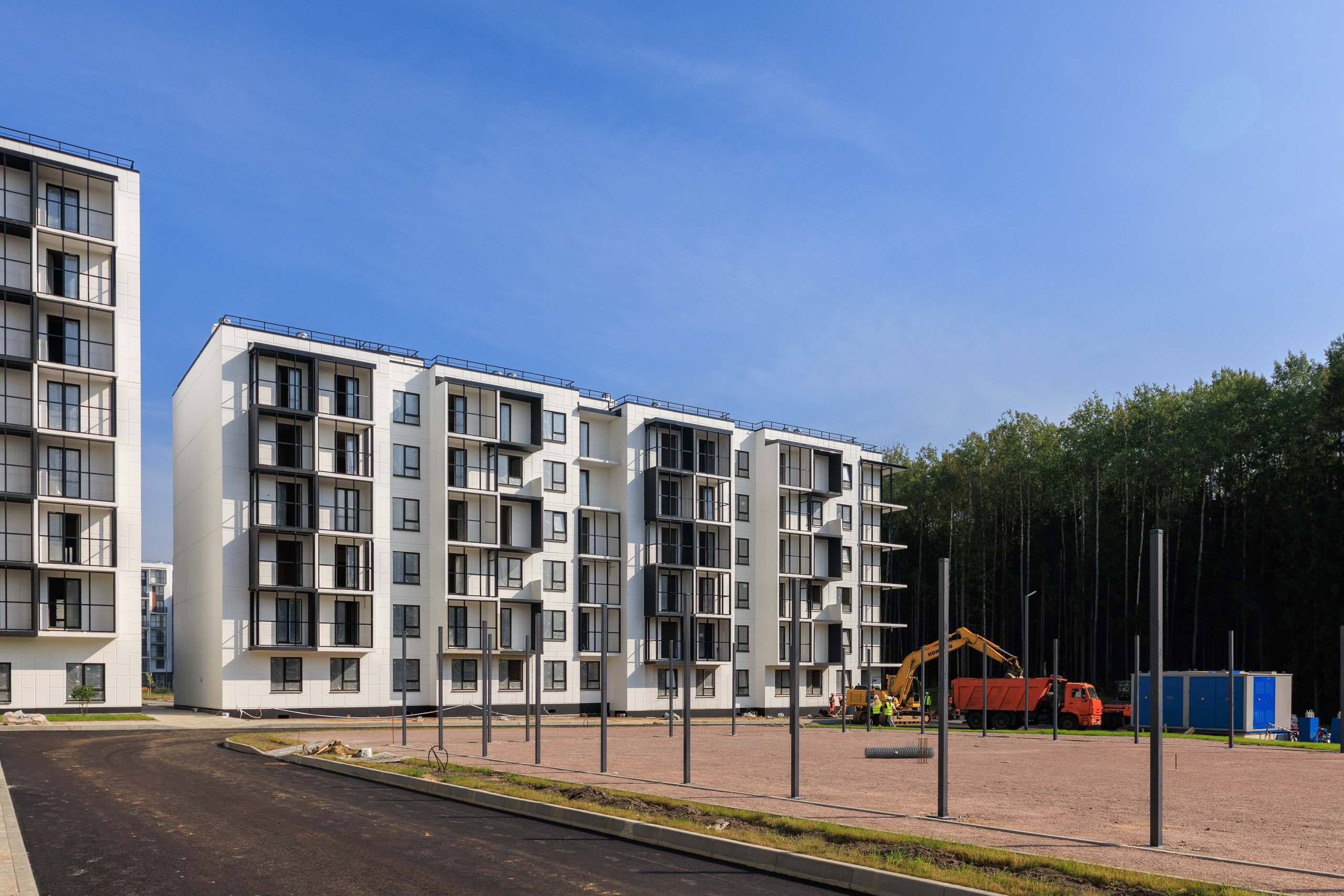 Архитектурная и репортажная фотосъёмка для застройщика