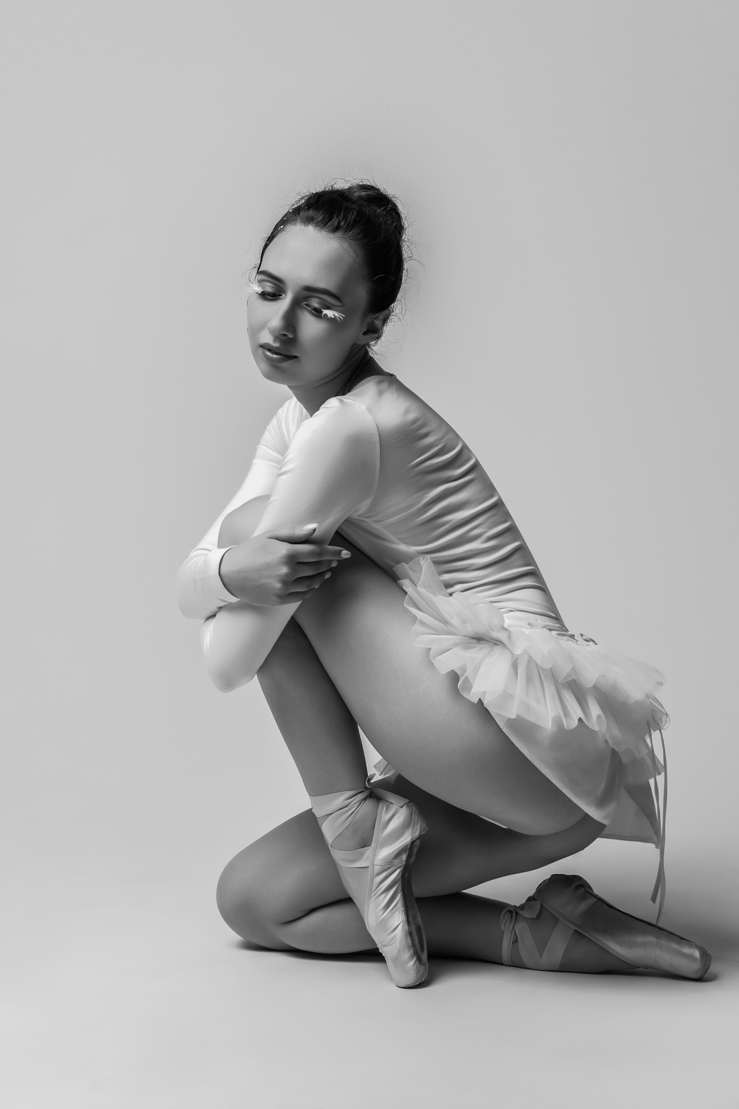 Женская фотосессия на циклораме. Семейный и женский фотограф в Москве Надежда Воробьева