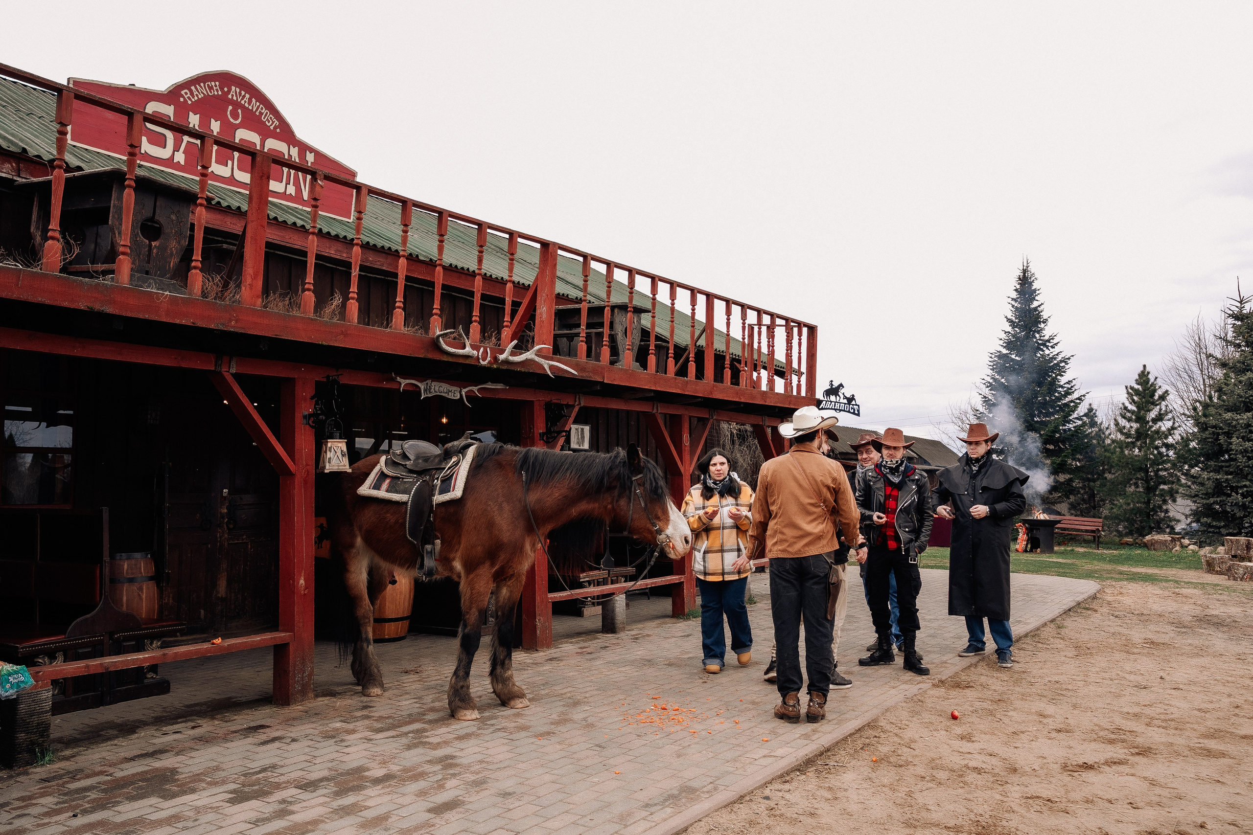 Фотосъемка мероприятия в ранчо Аванпост. Свадебный и семейный фотограф в Москве и МО Геннадий Туманцев