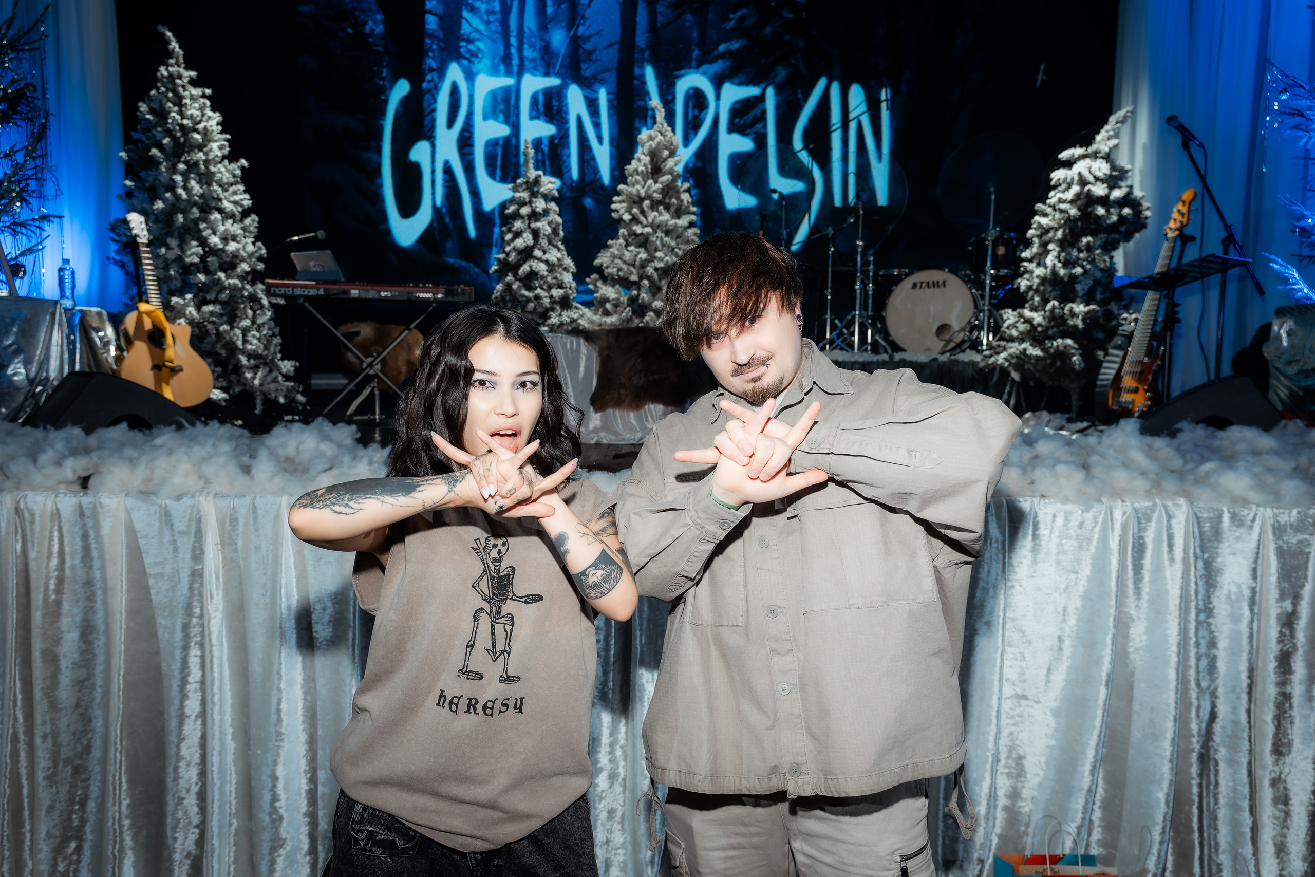 Green Apelsin в Альфа Кристалл 06.01.2026. Репортажный фотограф и видеограф в Москве