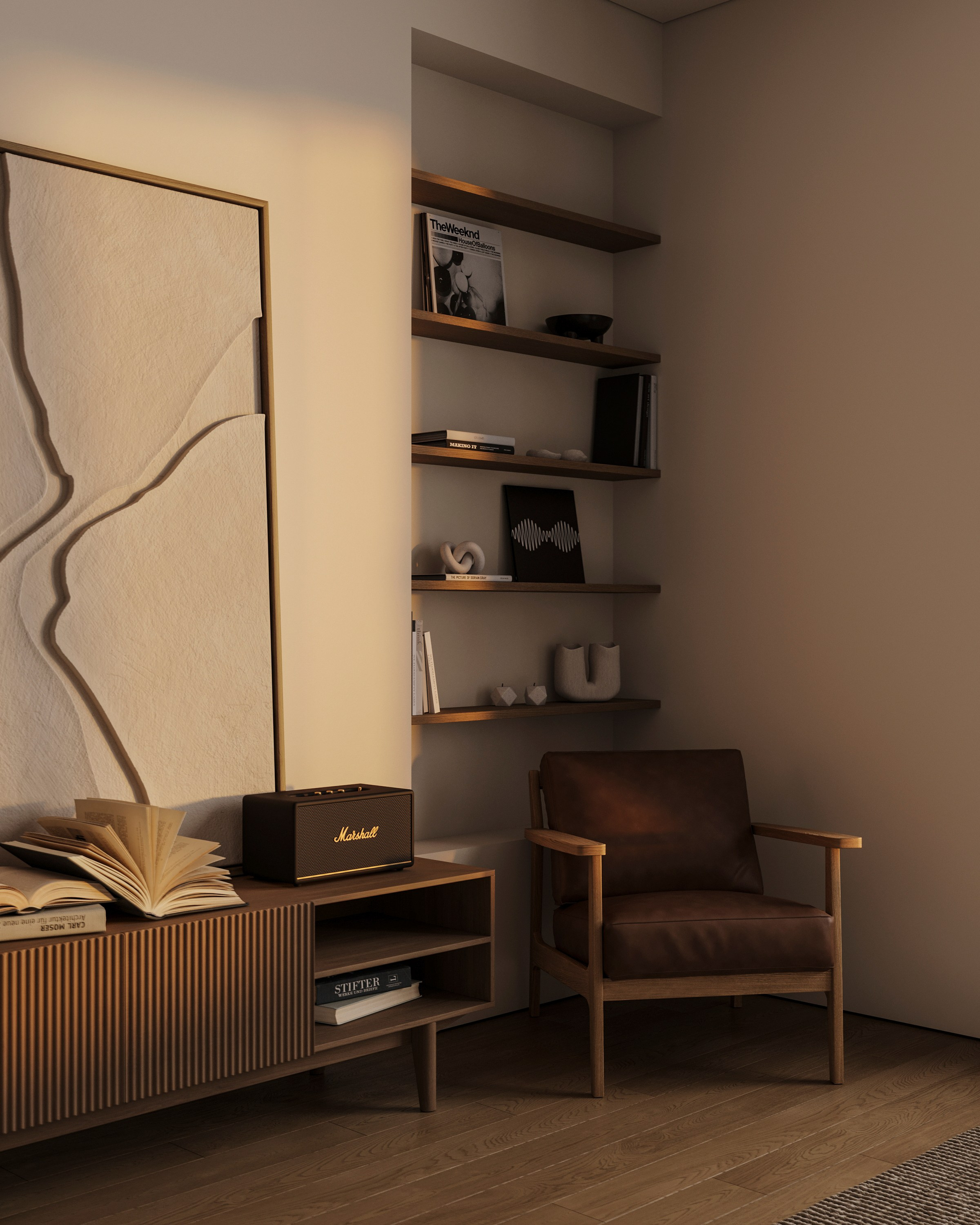 Interior Visualization by Valerie Stetyukevich