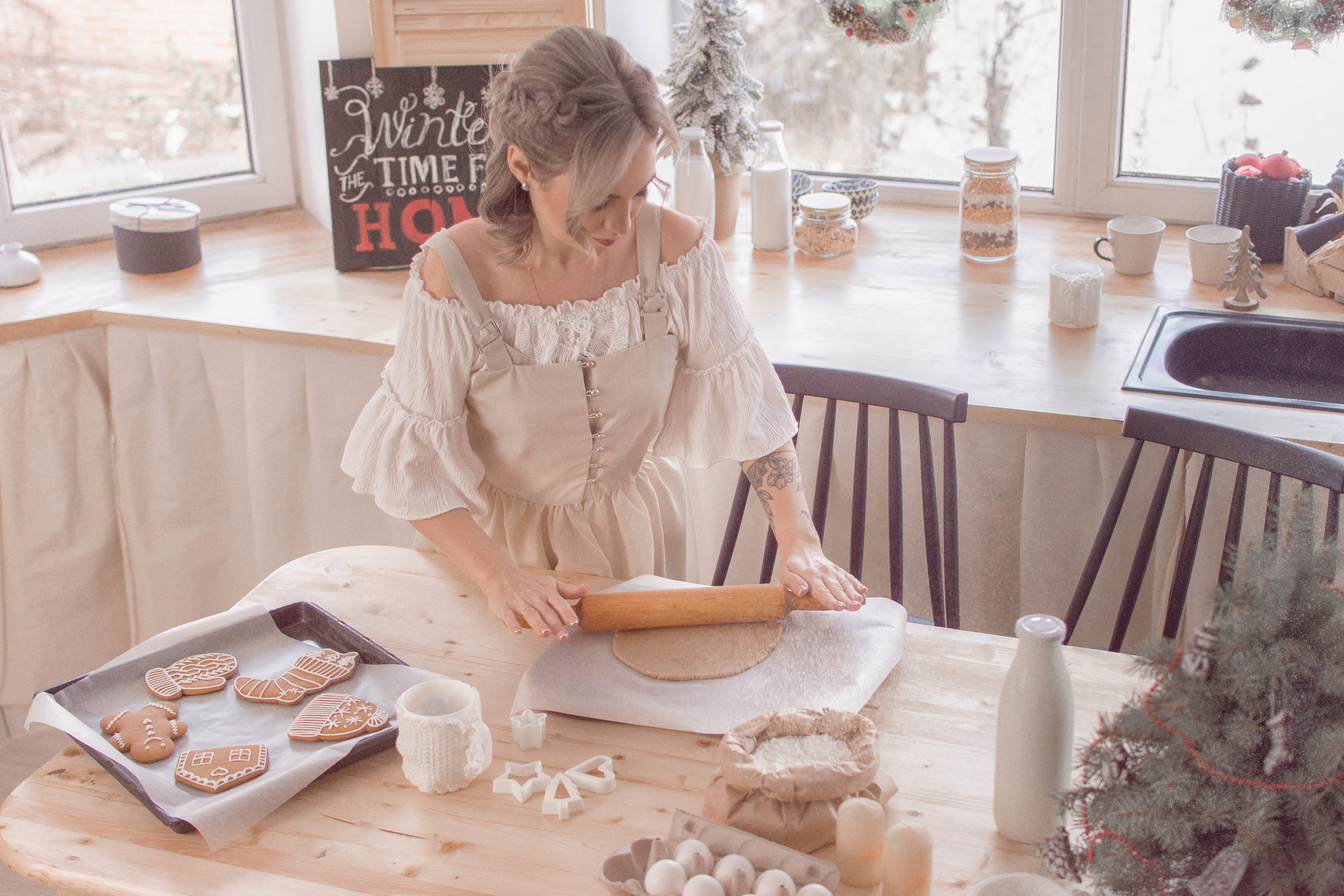 Новогоднее печенье. Фотограф в Алматы Новгородская Мария