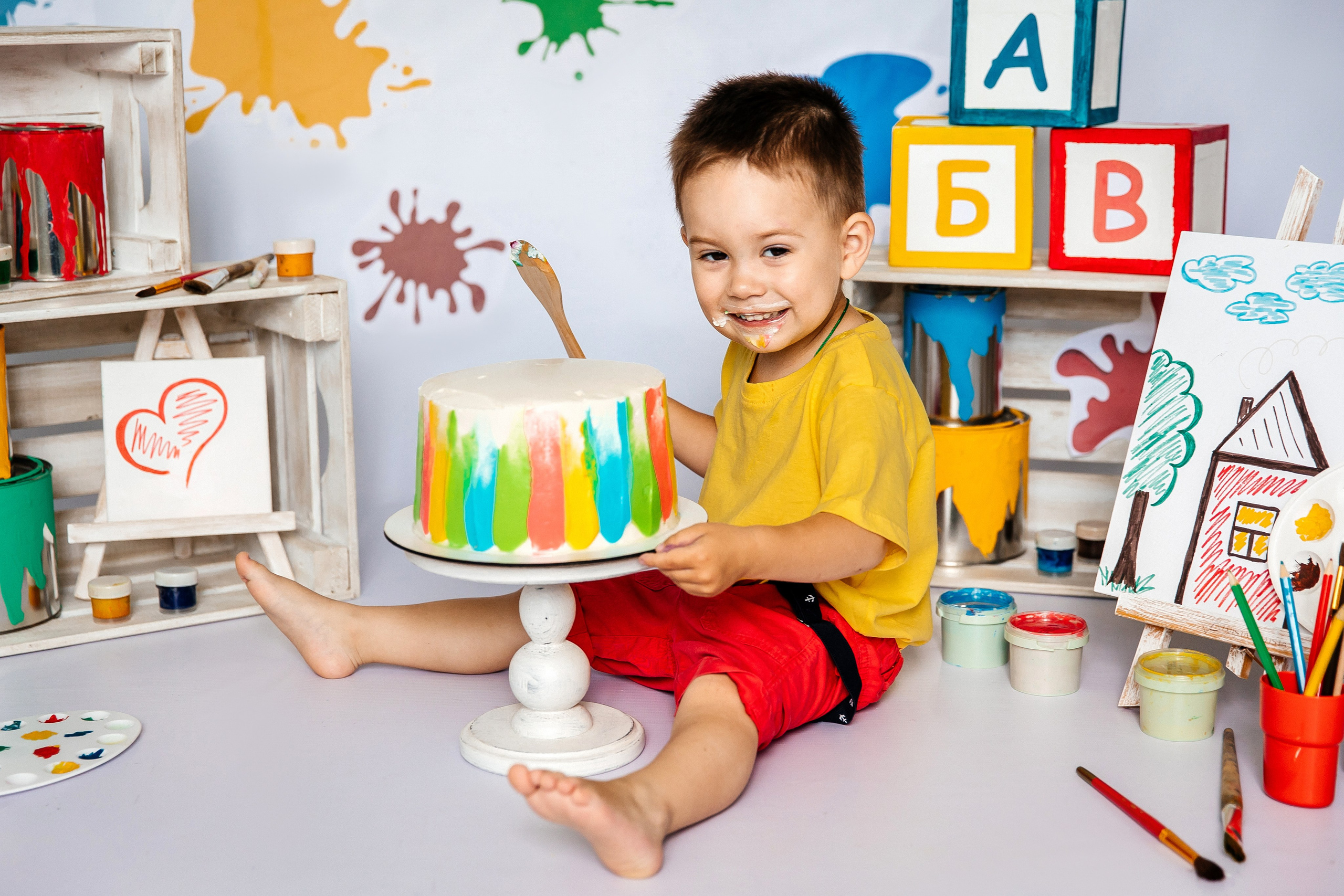 Краски. Детский фотограф, выпускные альбомы в Нижнем Новгороде Бодягина Мария