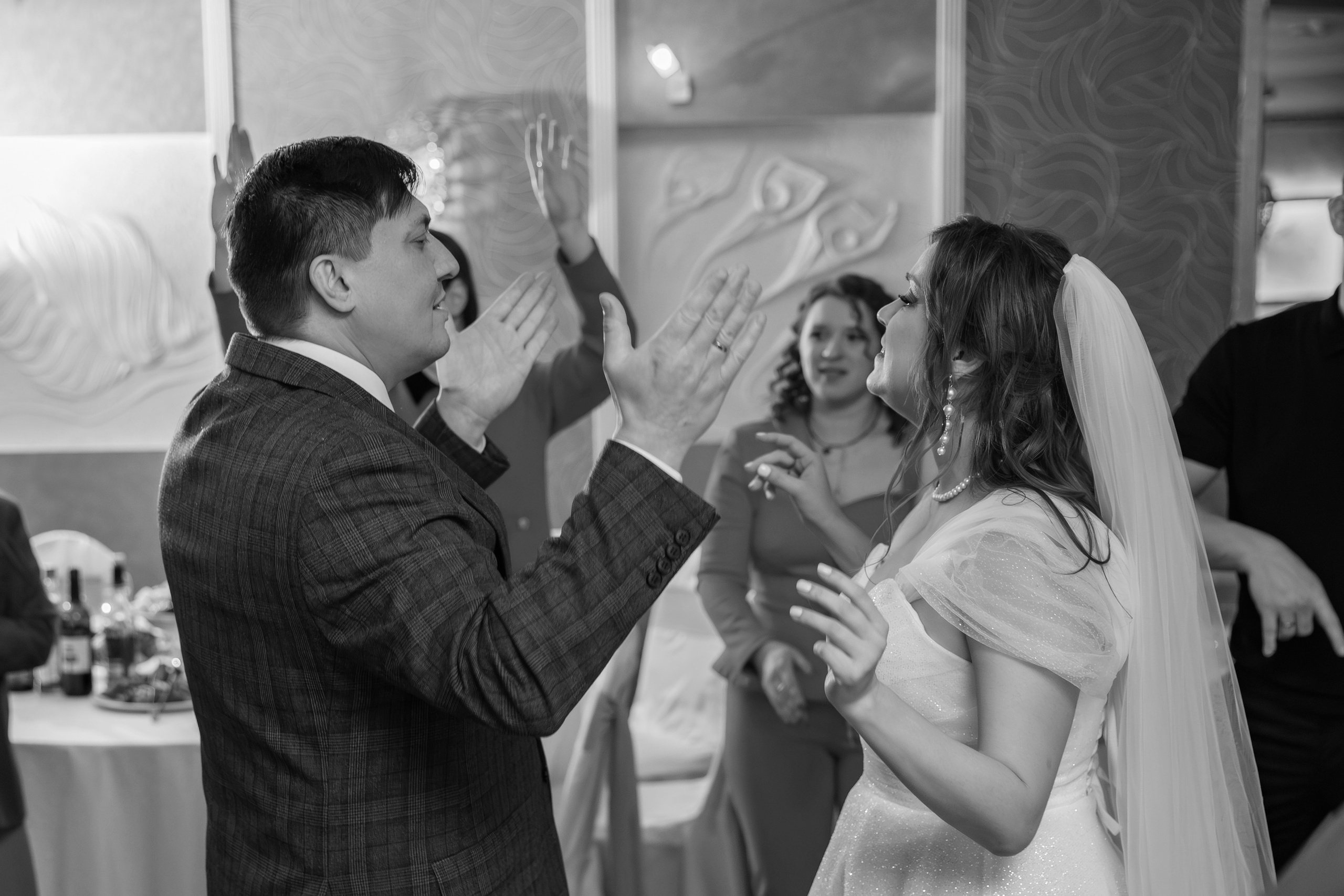 Репортаж Свадебного банкета Юлии и Романа. Семейный и женский фотограф в Москве Надежда Воробьева