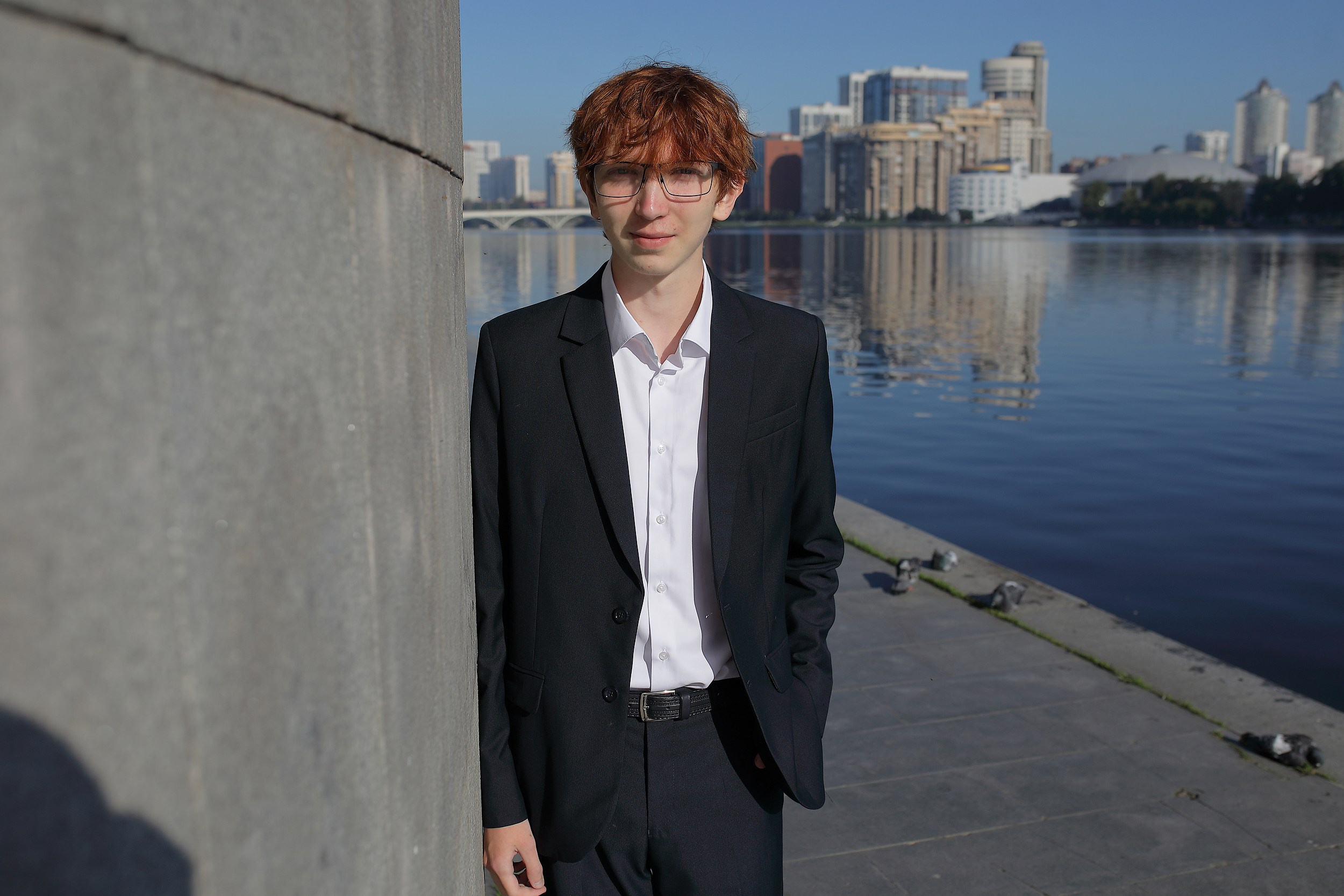 1 сентября. Фотосессия до линейки. Свадебный и семейный фотограф и видеограф в Екатеринбурге Полянские Тимур и Анастасия