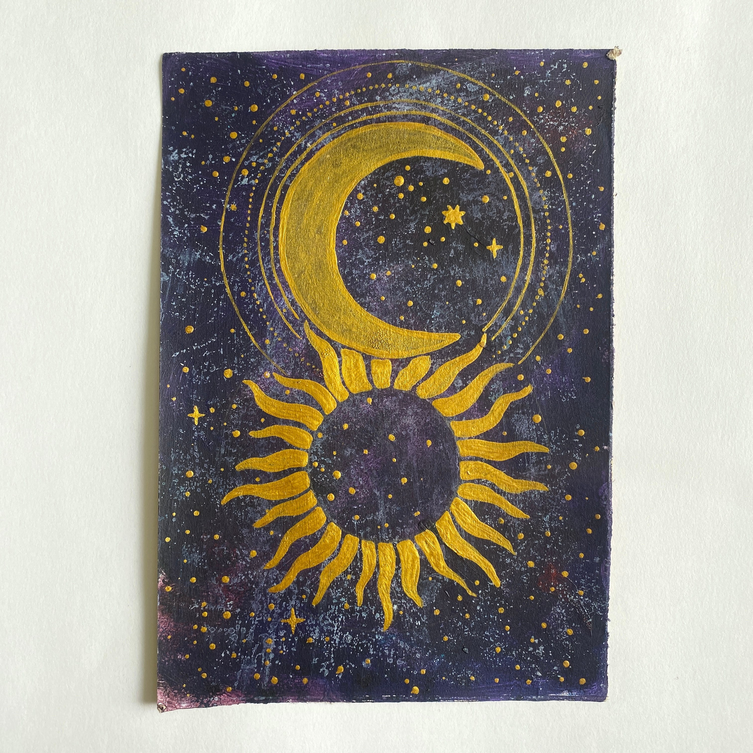 Солнце и Луна. Стоимость 500 руб. Без оформления.