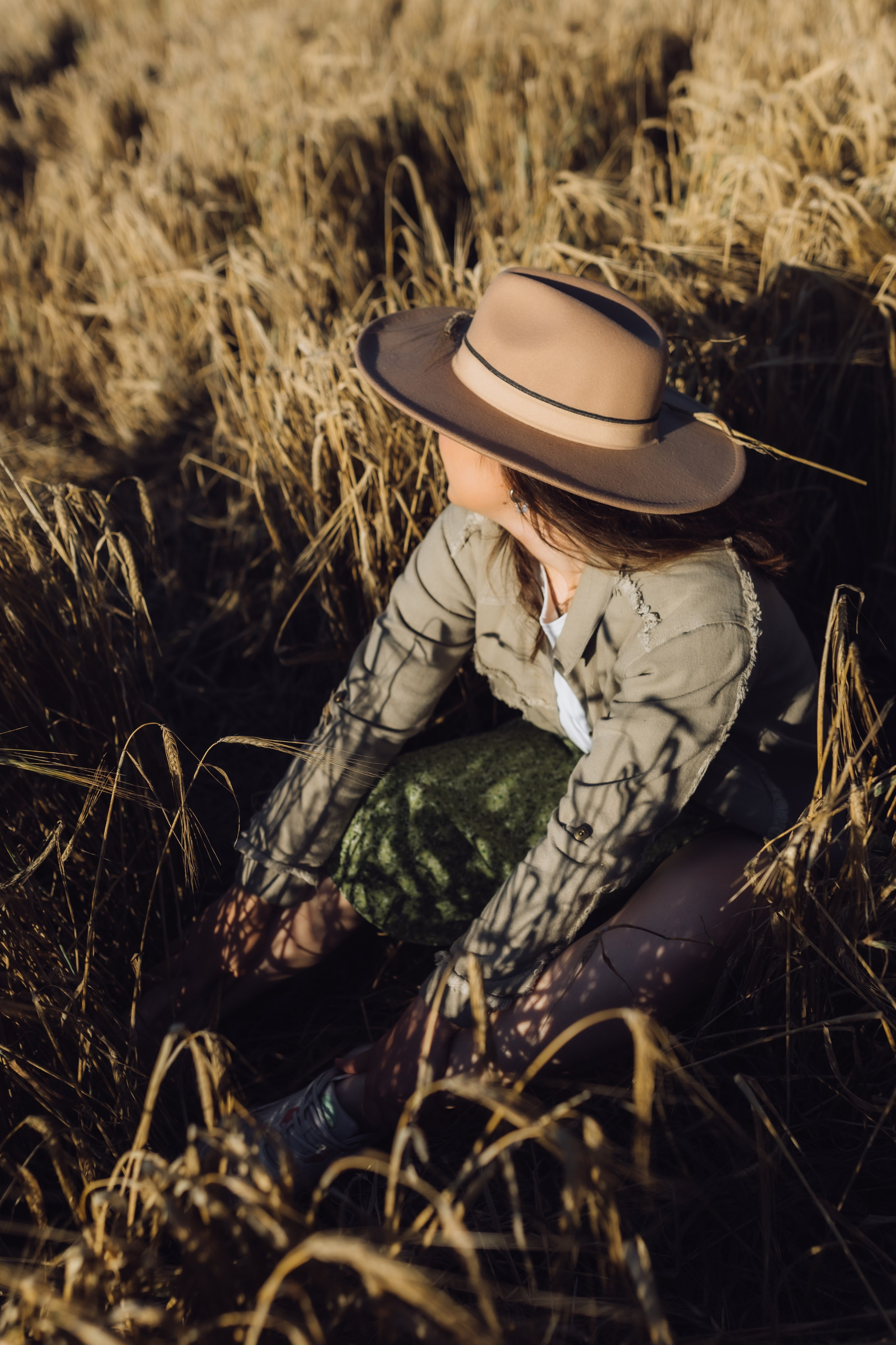 Фотосессия в поле. Фотограф Анна Шибанова Ангарск-Иркутск