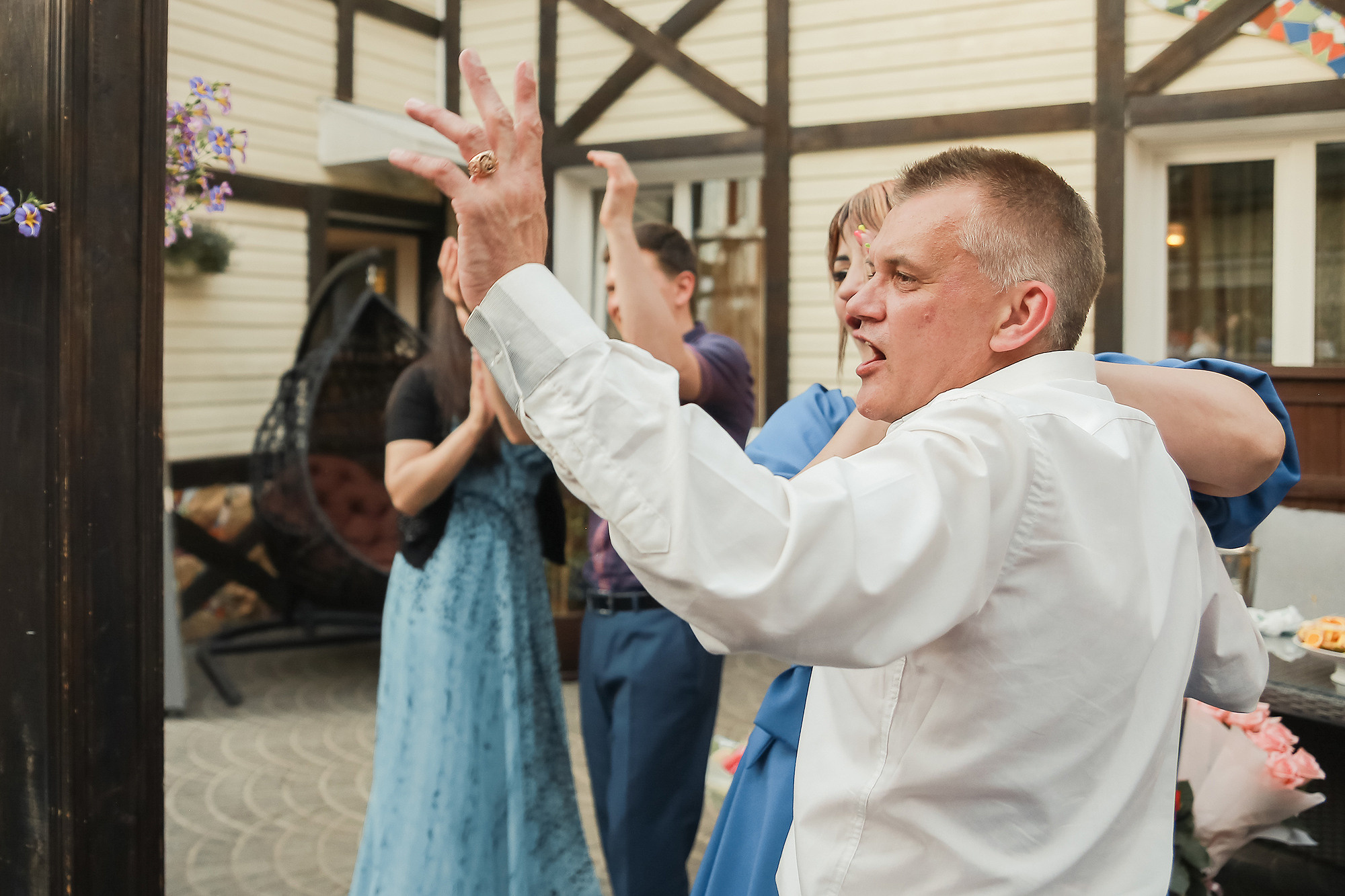 Свадебный банкет в ресторане IQ CAFE. Антонина Морозова, профессиональный семейный фотограф видеограф