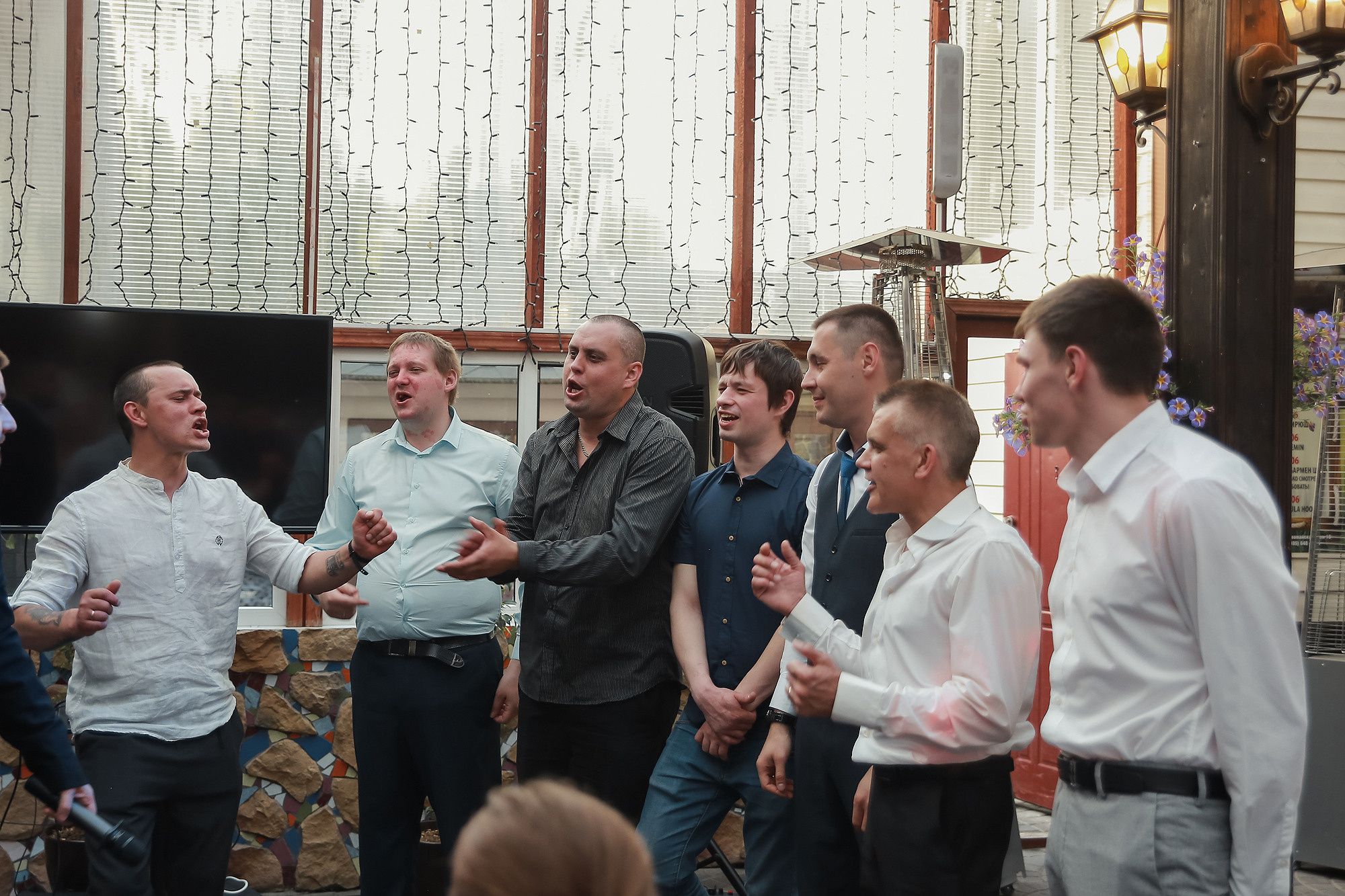 Свадебный банкет в ресторане IQ CAFE. Антонина Морозова, профессиональный семейный фотограф видеограф