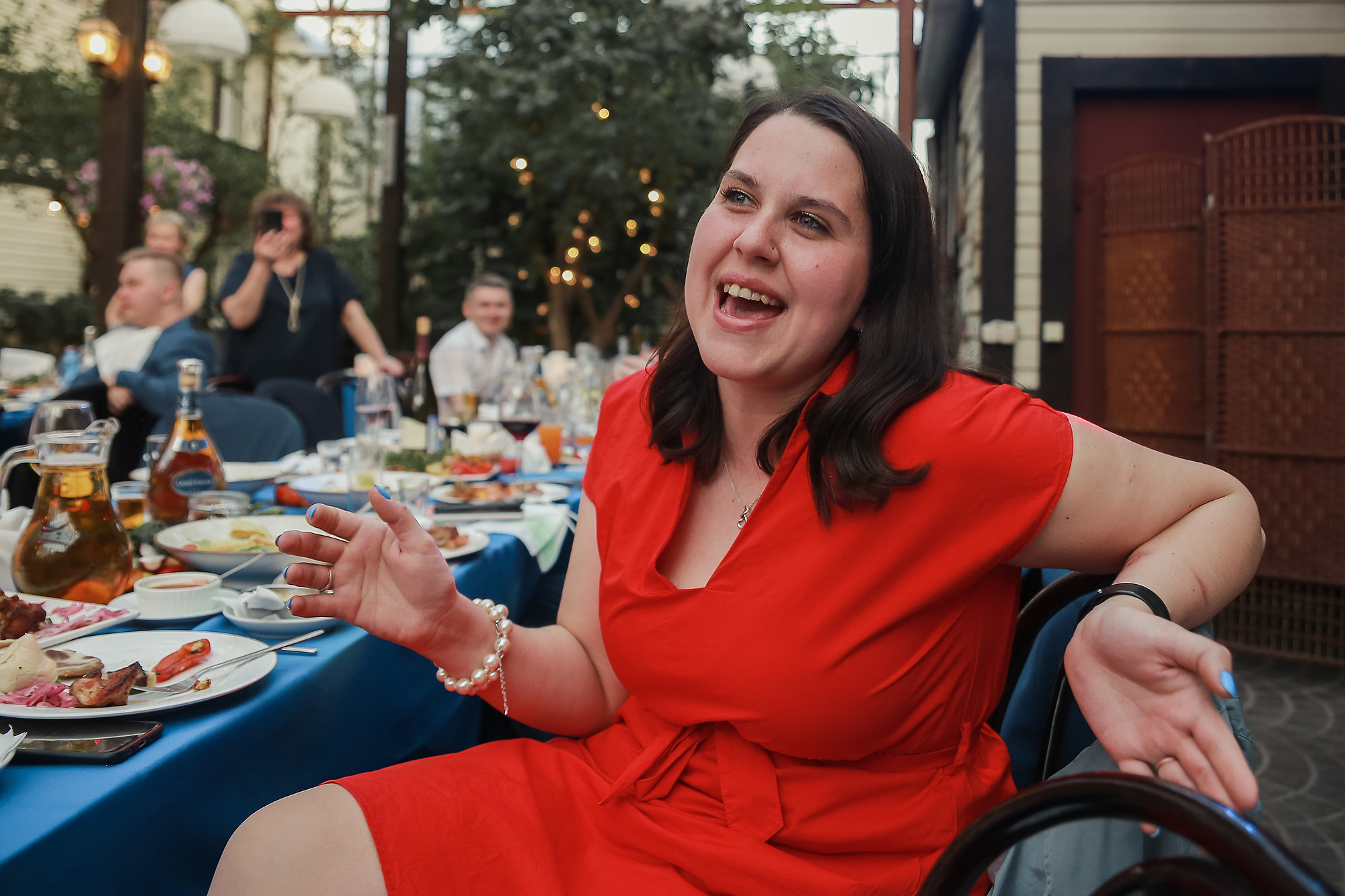 Свадебный банкет в ресторане IQ CAFE. Антонина Морозова, профессиональный семейный фотограф видеограф