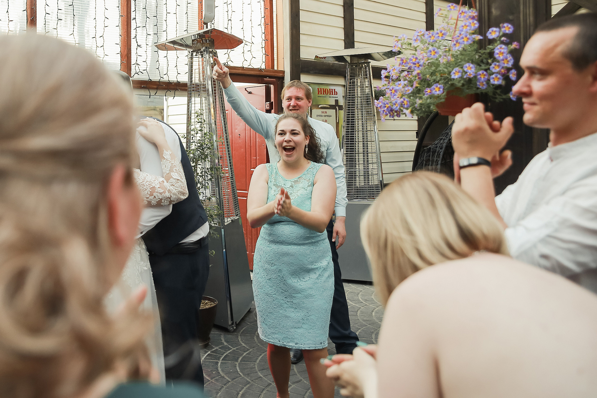 Свадебный банкет в ресторане IQ CAFE. Антонина Морозова, профессиональный семейный фотограф видеограф