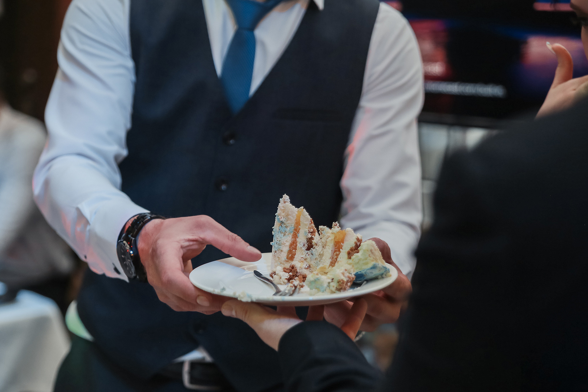 Свадебный банкет в ресторане IQ CAFE. Антонина Морозова, профессиональный семейный фотограф видеограф