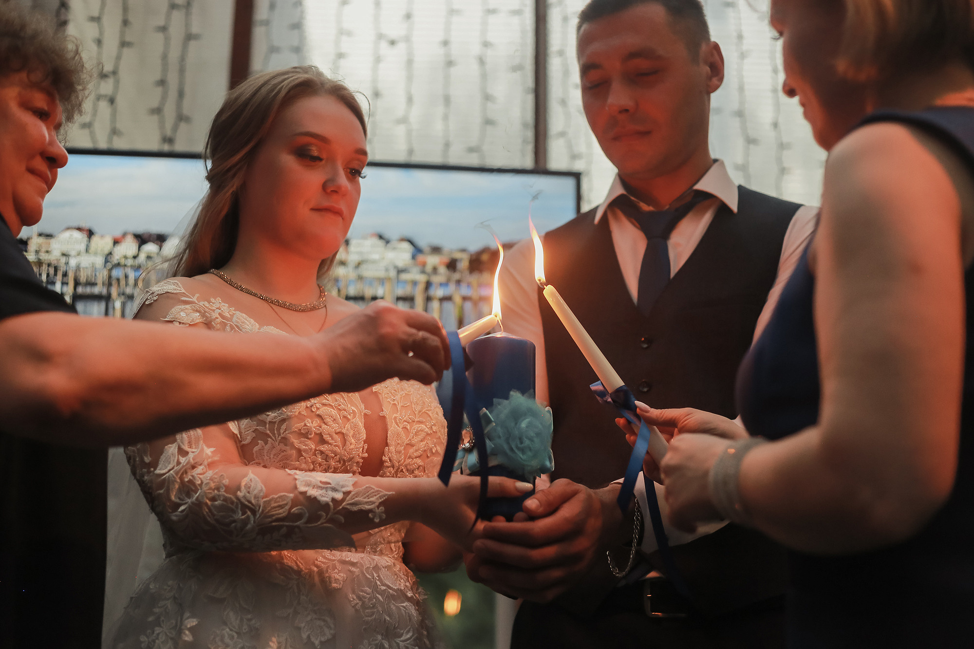 Свадебный банкет в ресторане IQ CAFE. Антонина Морозова, профессиональный семейный фотограф видеограф