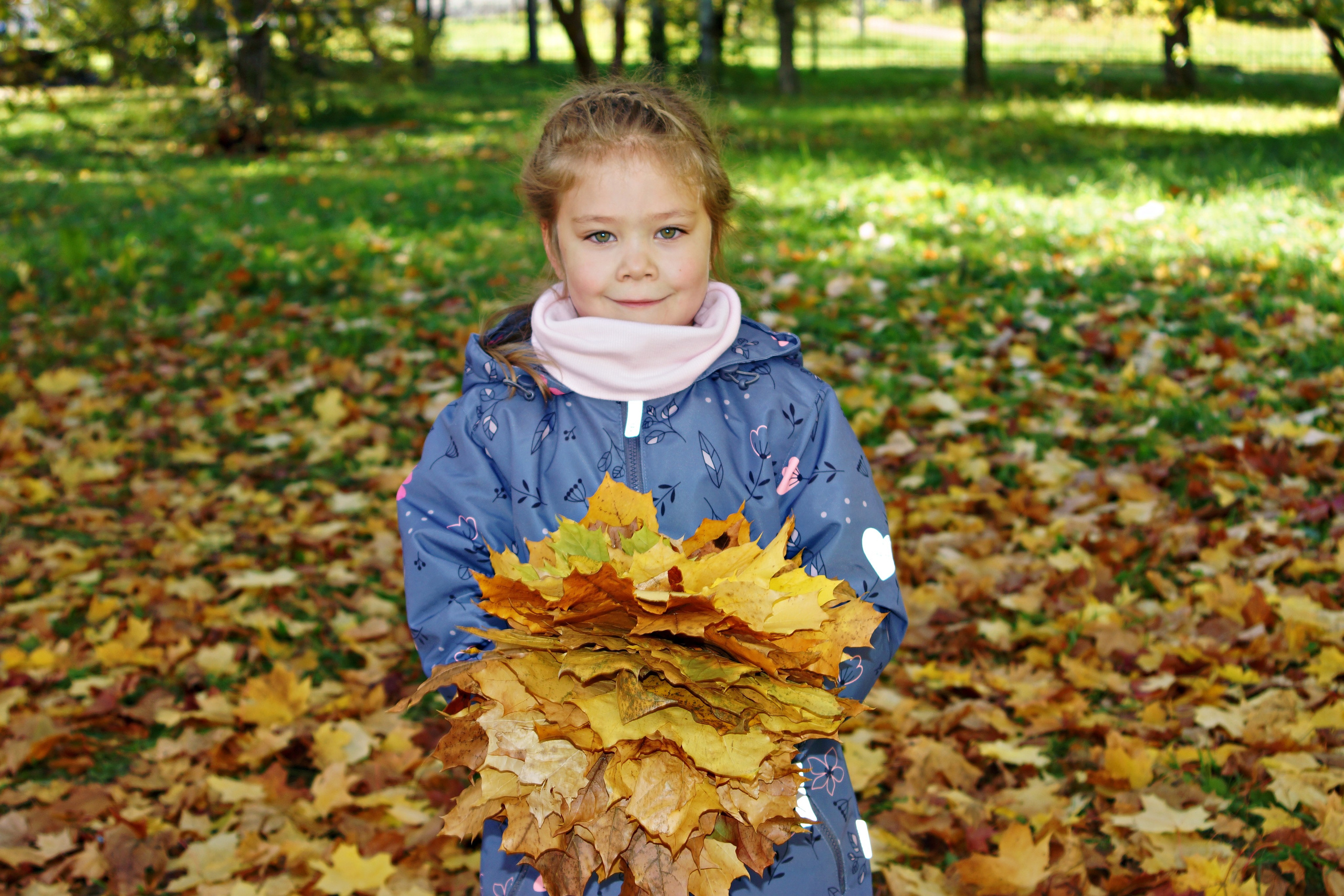 Осенняя фотосессия в детском саду г. Йошкар-Ола