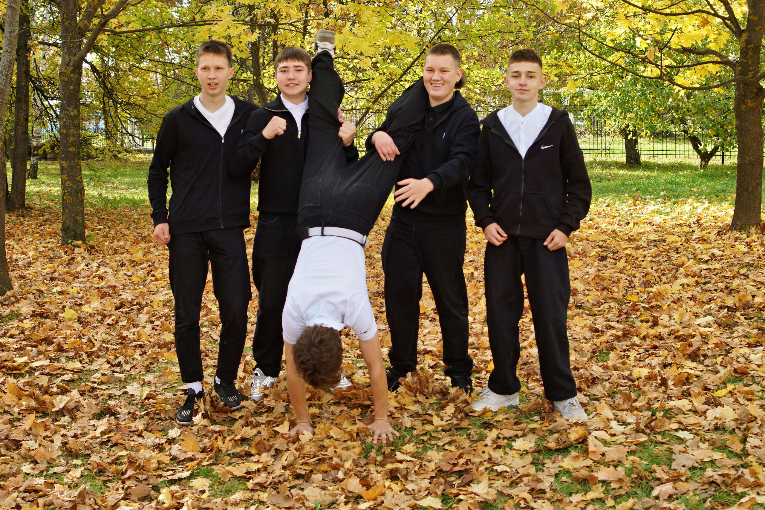 Осенняя фотосессия в школе г. Йошкар-Ола