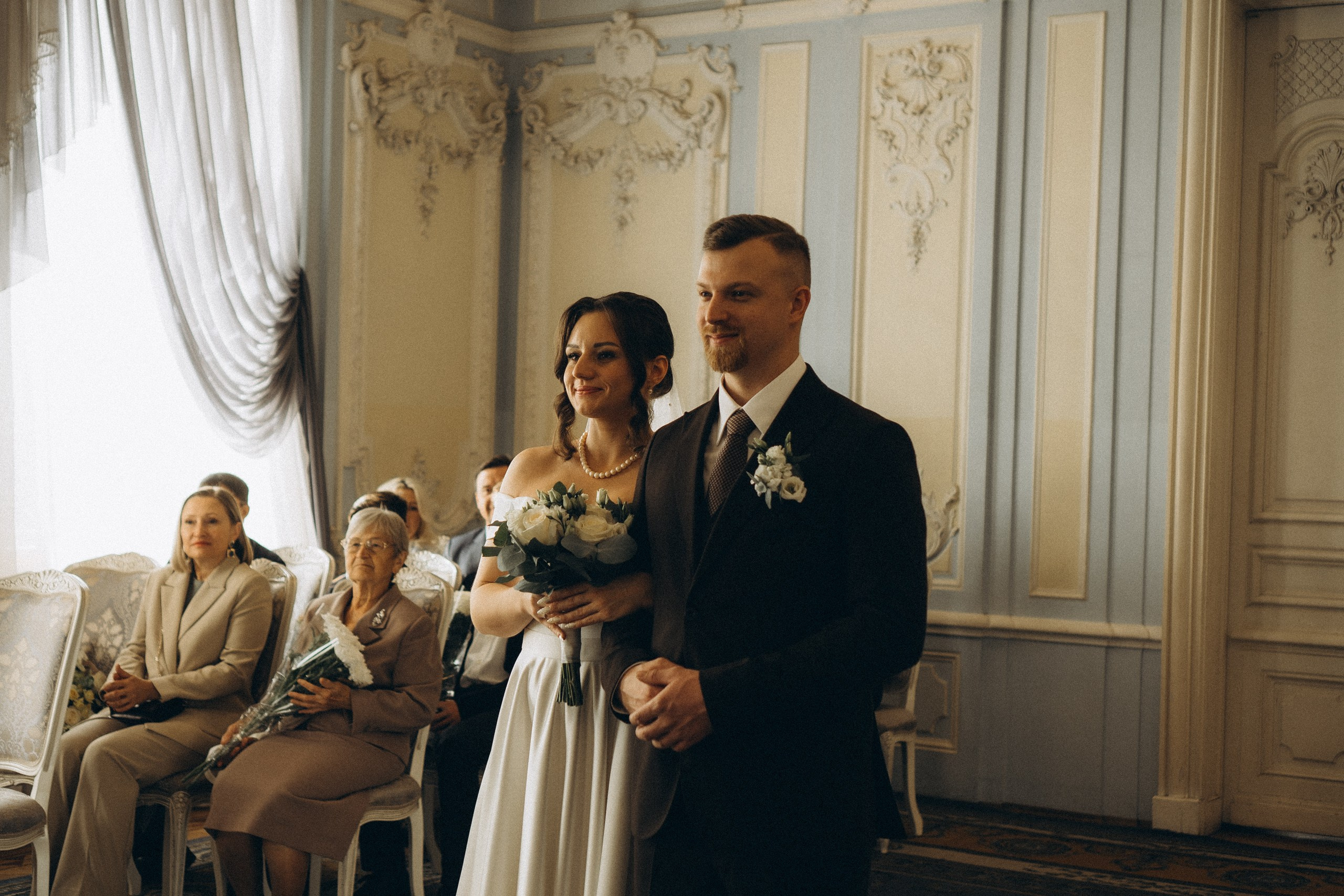 СВАДЕБНАЯ СЬЕМКА ВО ВТОРОМ ДВОРЦЕ БРАКОСОЧЕТАНИЯ. Профессиональный фотограф, Санкт-Петербург — Виктория Богомолова
