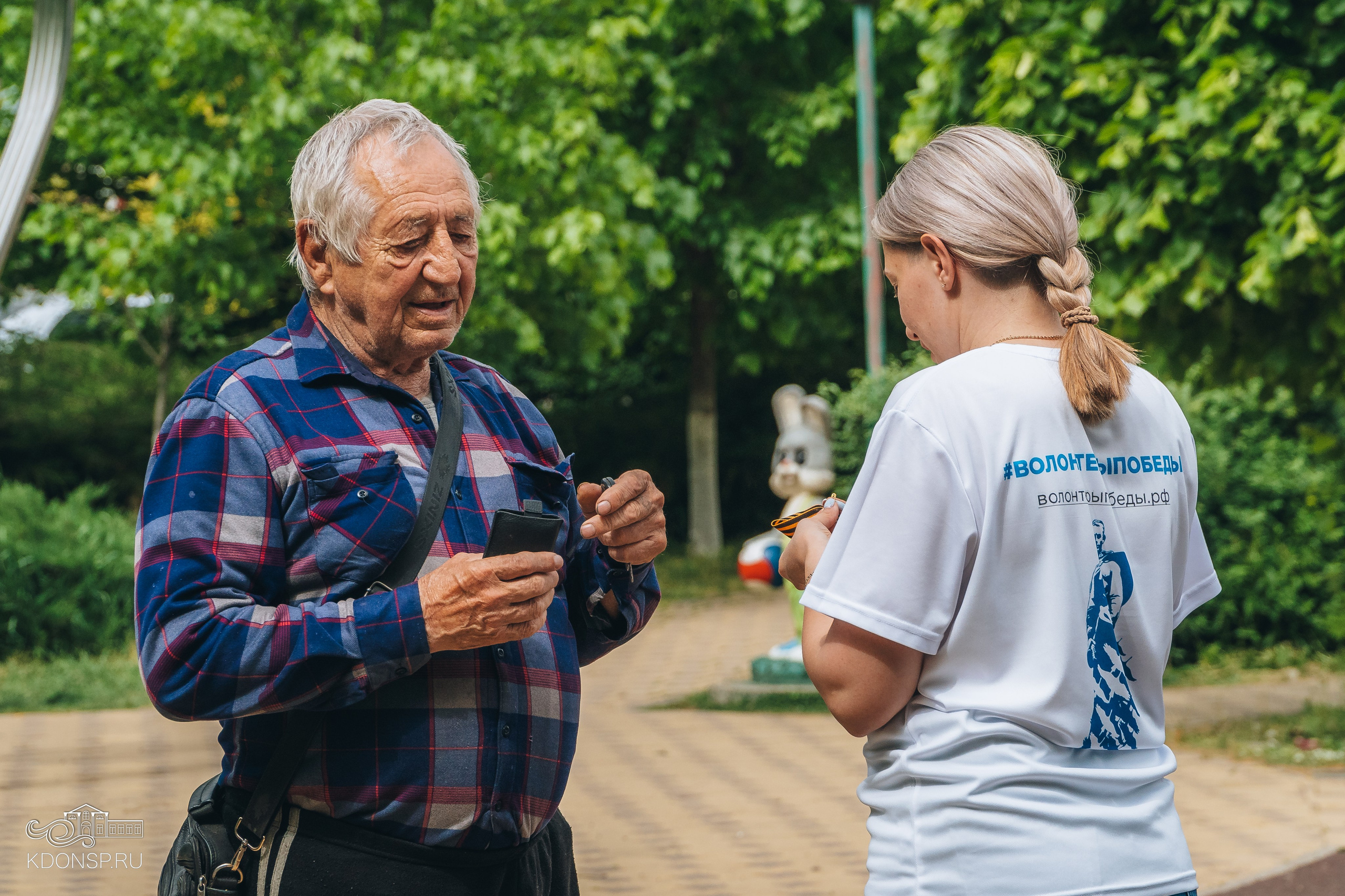 «Георгиевская ленточка — символ Победы». Новотитаровский Дом культуры