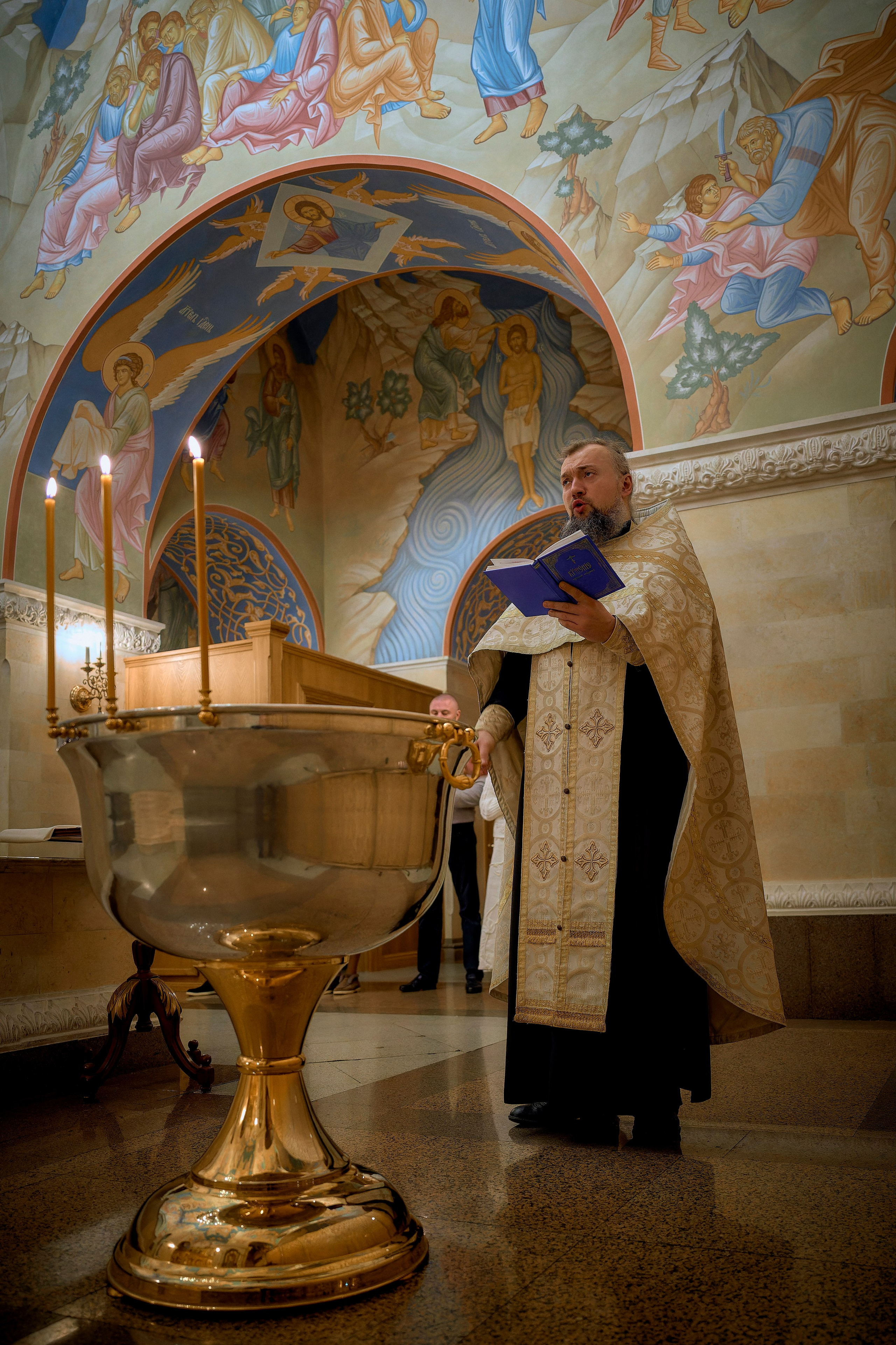 Крещение Марии.Преображенская церковь Храма Христа Спасителя. Фотограф
