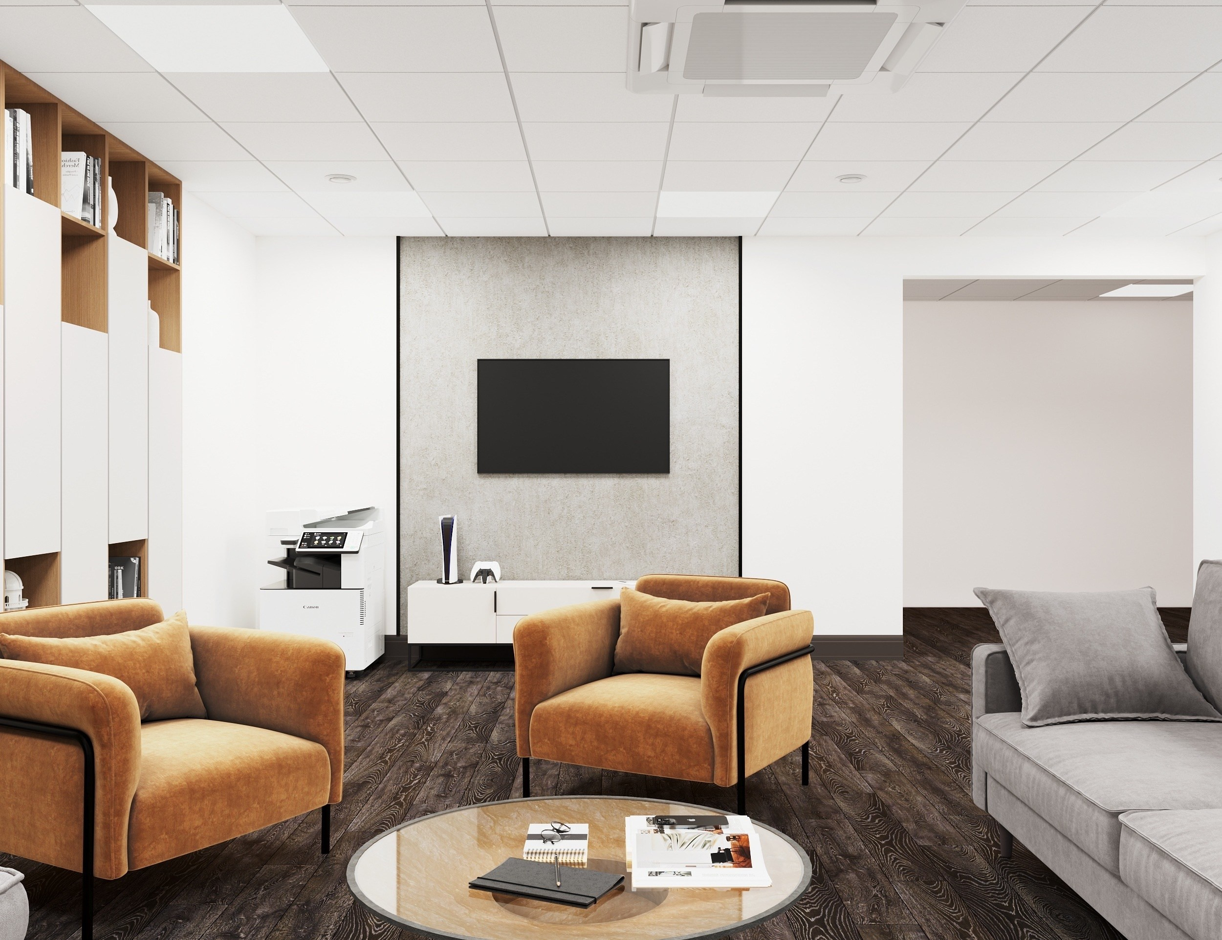 Офис БЦ «Сенатор». Дизайнер интерьера в Санкт-Петербурге Ольга Рытаровская