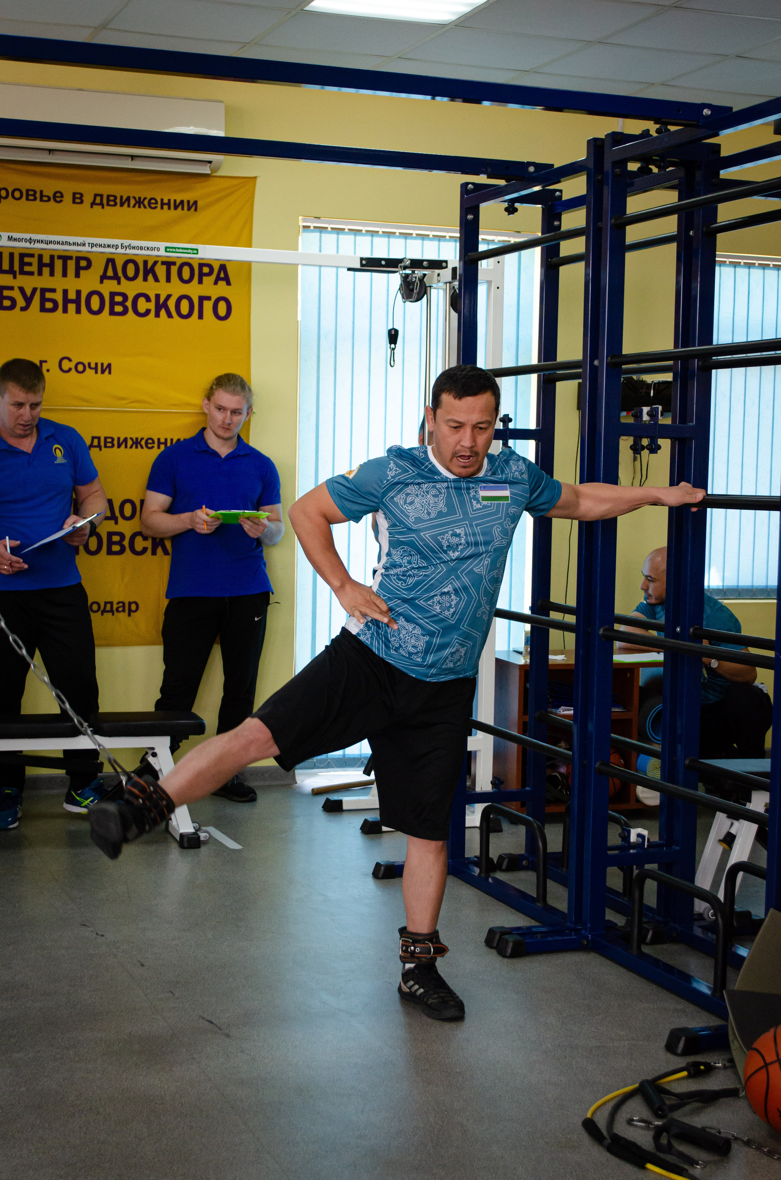 Медицинское спортивное мероприятие. Фотограф