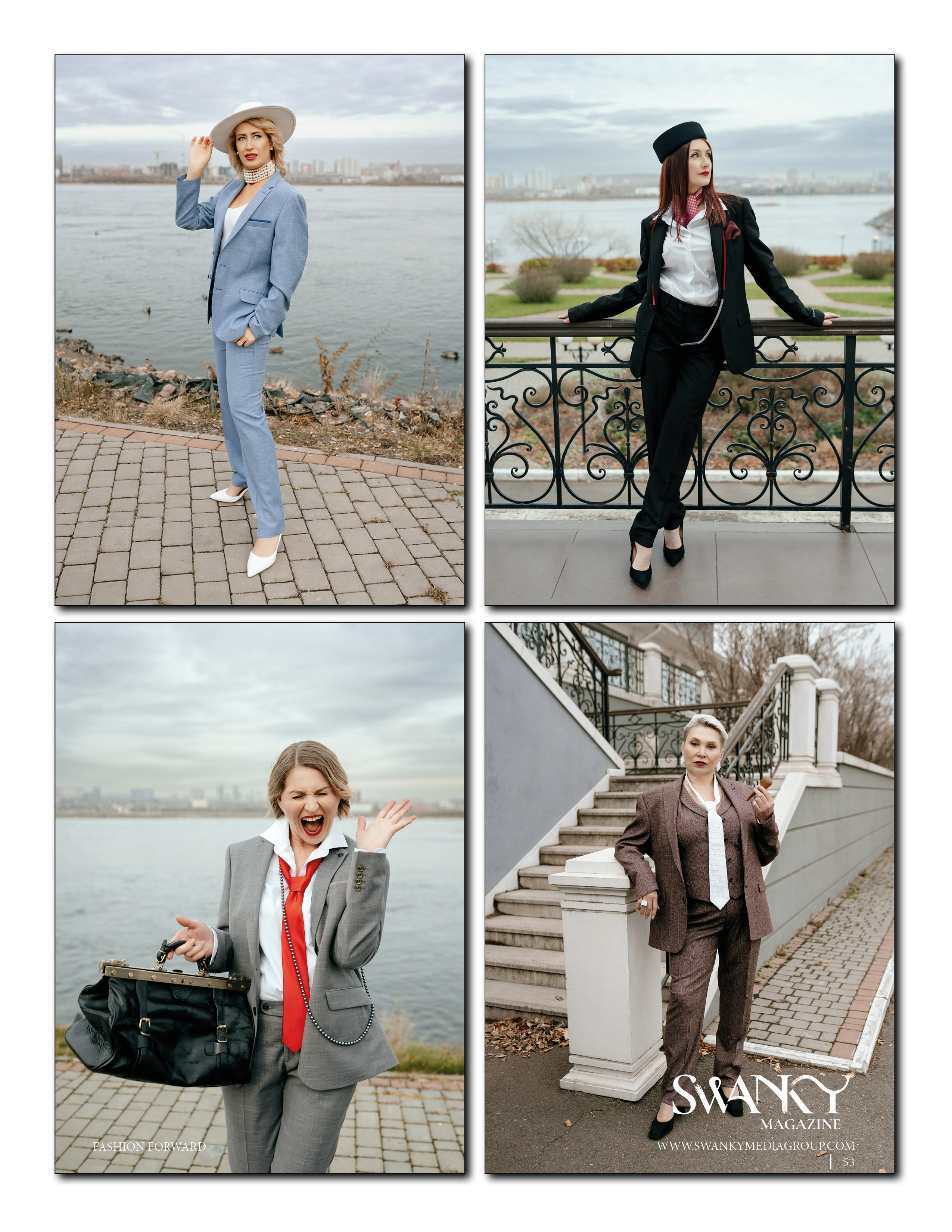 Swanky Mag Fashion & Beauty Desember 2024. Фотограф Ким Наталья в Красноярске