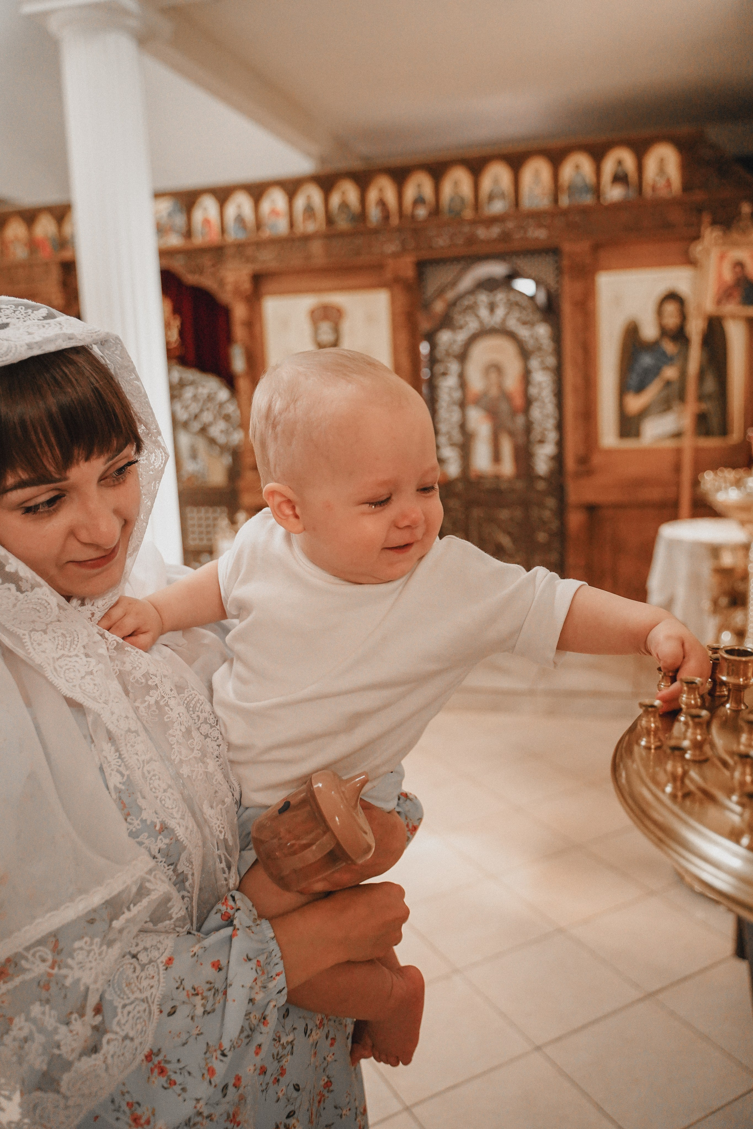 Крещение Лёвы. Семейный и женский фотограф в Краснодаре Анастасия Приймак