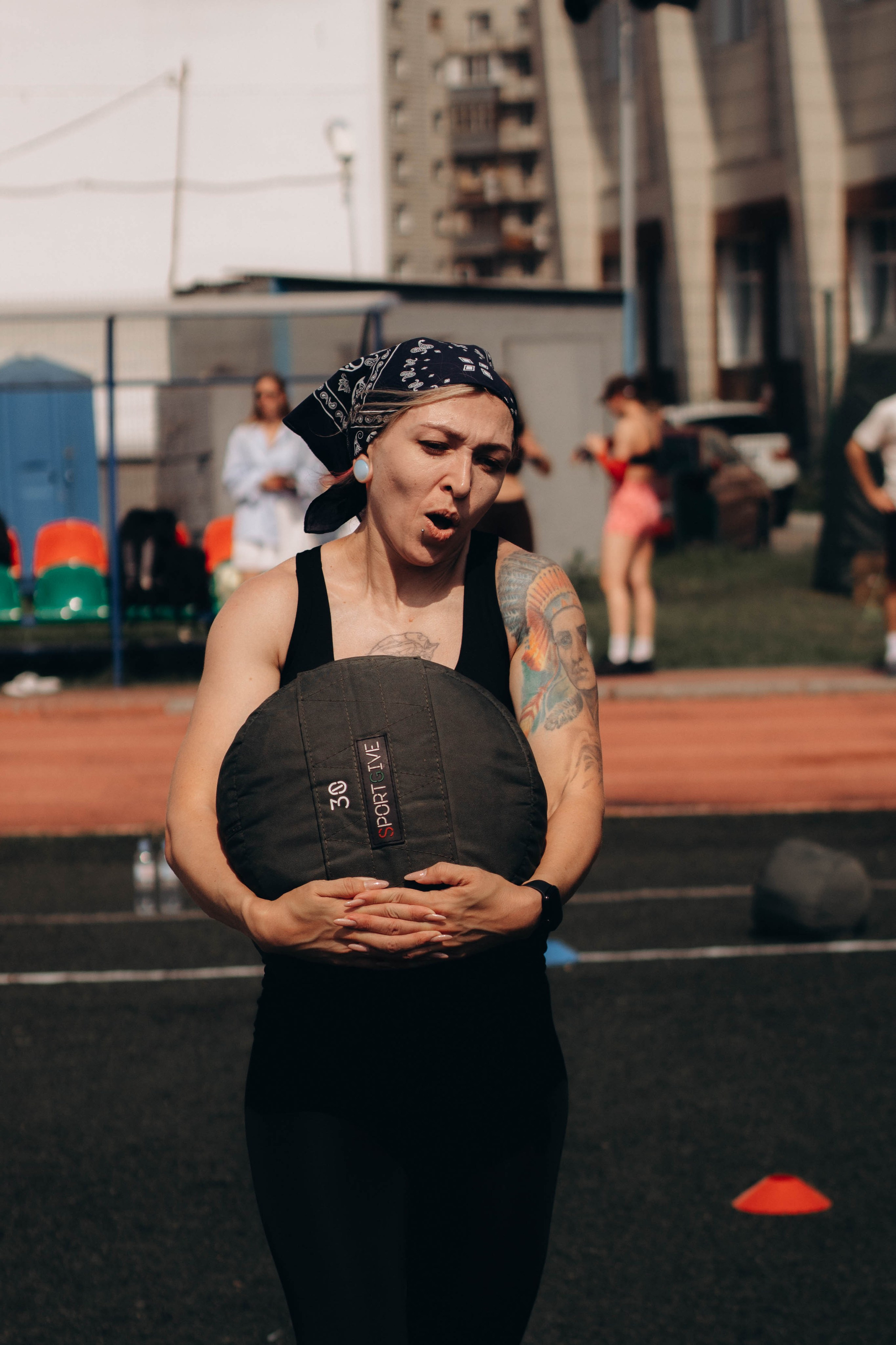 Фитнес Гонка CROSSBOXKONTORA Старт ЖЖ. VLADA KACHANINA. Беговой фотограф видеограф