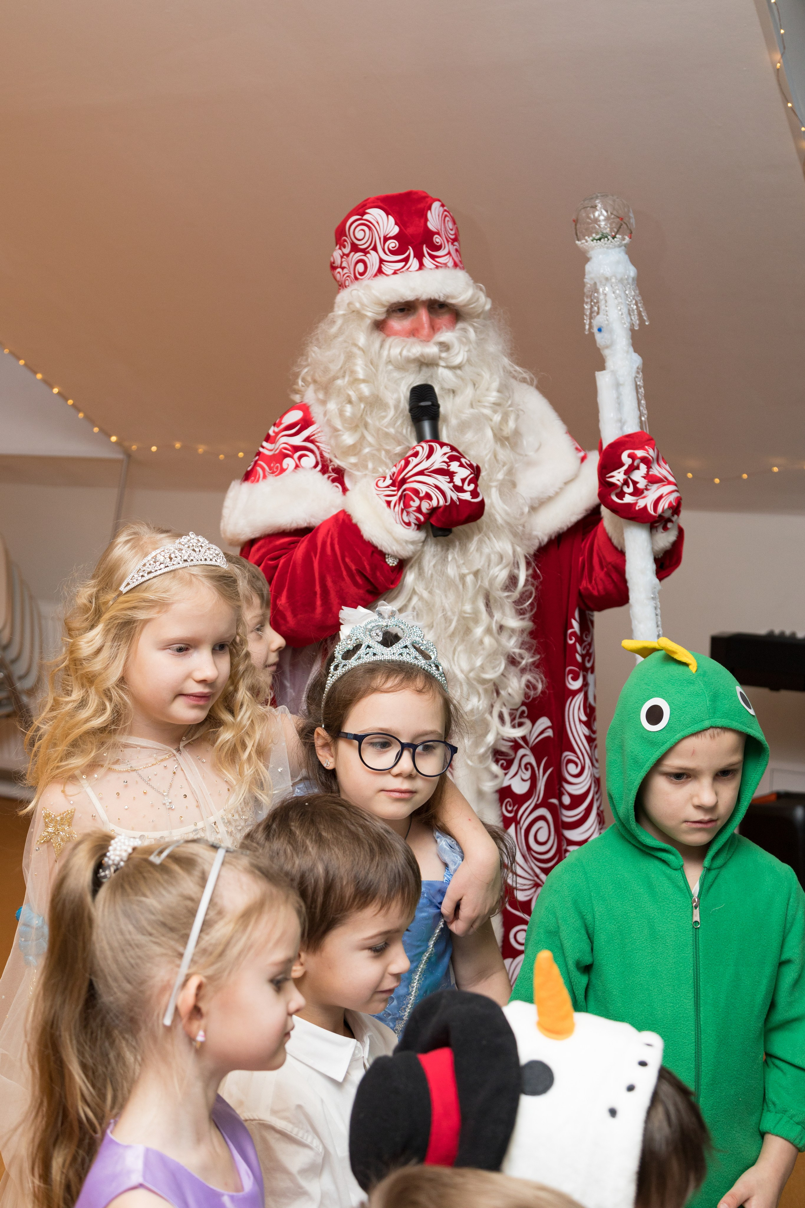 Фото детского новогоднего праздника. Детский и контент фотограф Надя Волкова Санкт-Петербург