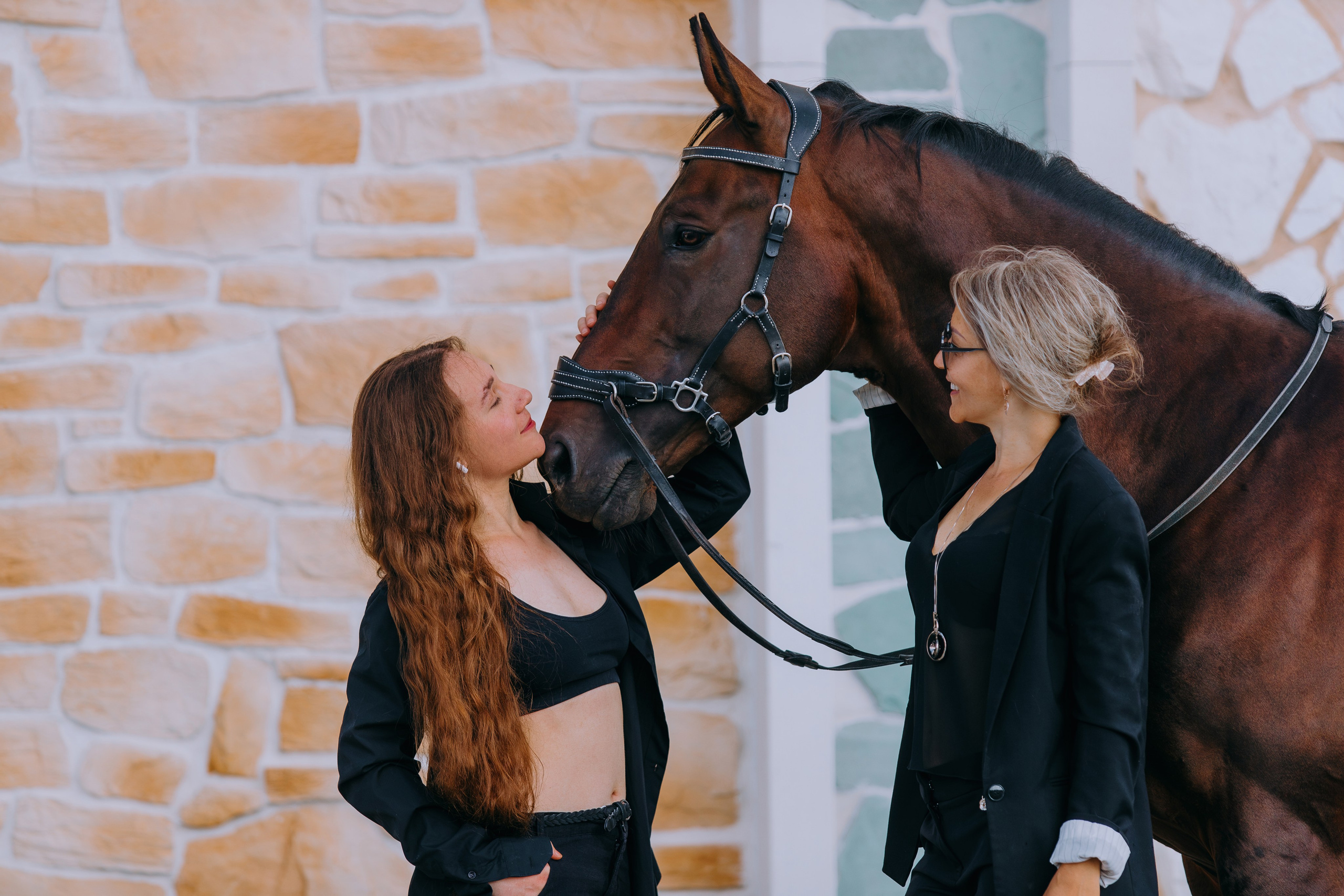 Светлана, Анна и Фрерих. Фотограф-анималист Ксендзова Кристина