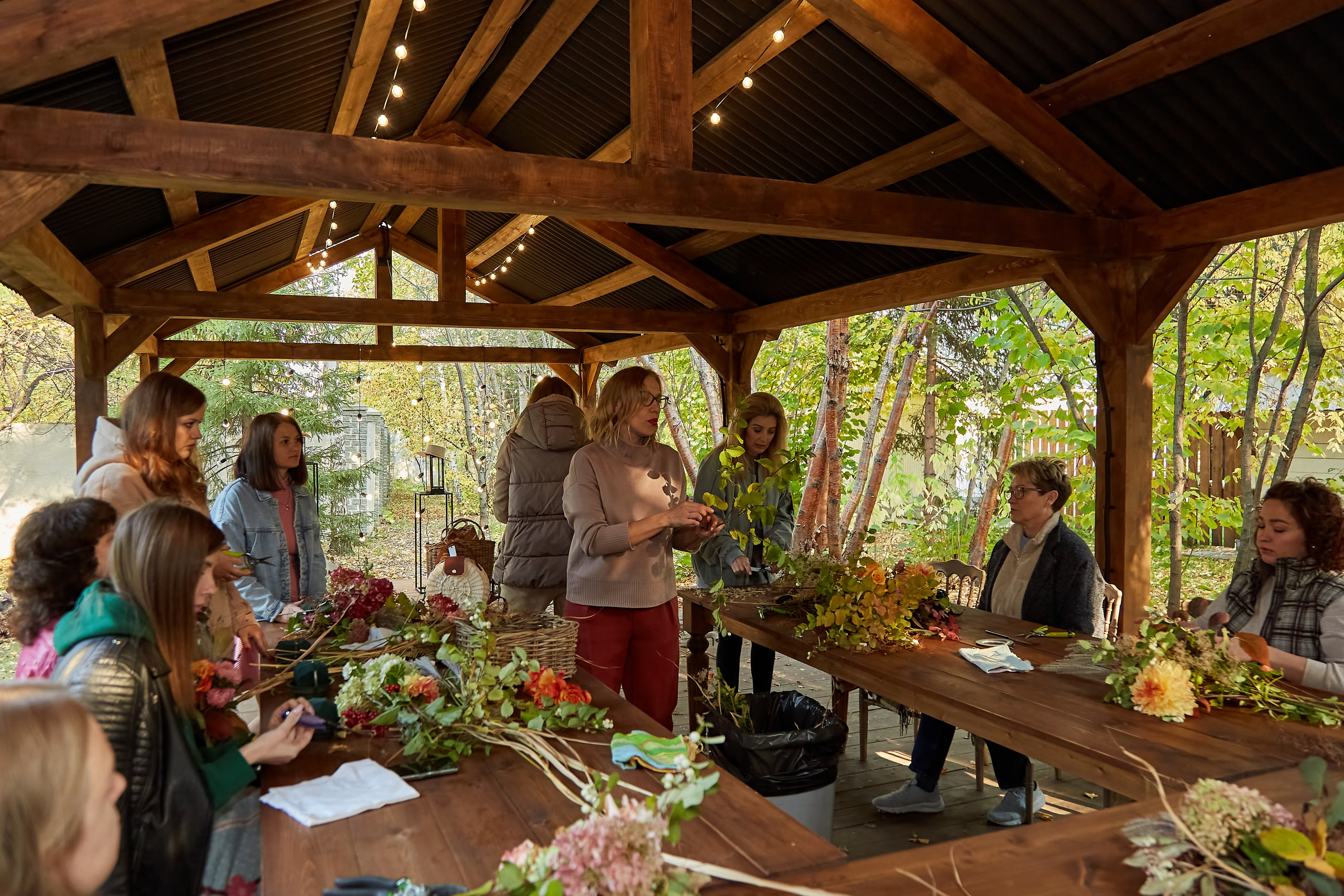 Ирина и мастер класс по декорации. Фотограф Барнаул Фатыхов Тимур