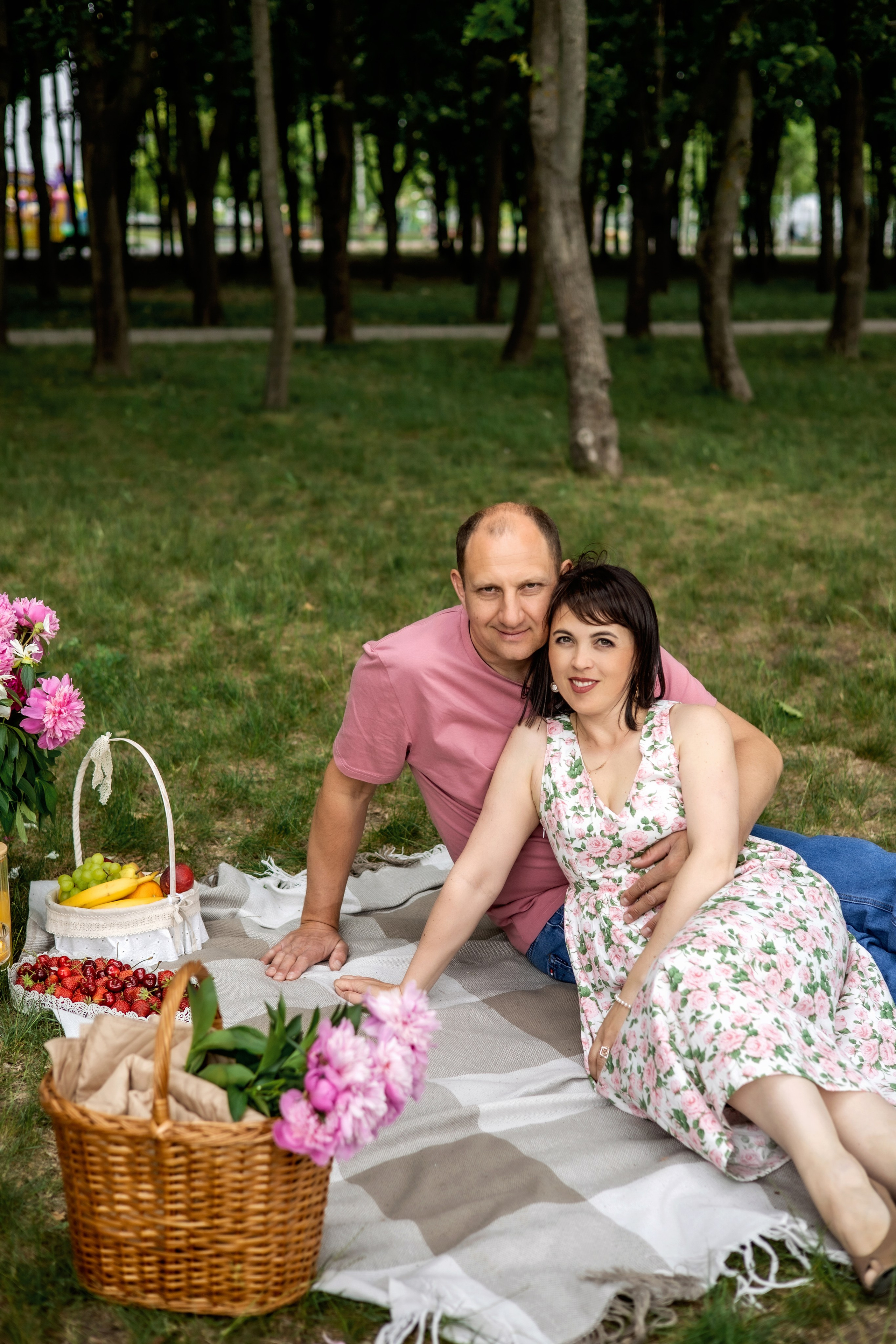 Семейный пикник. Фотограф Надежда Лукьянова