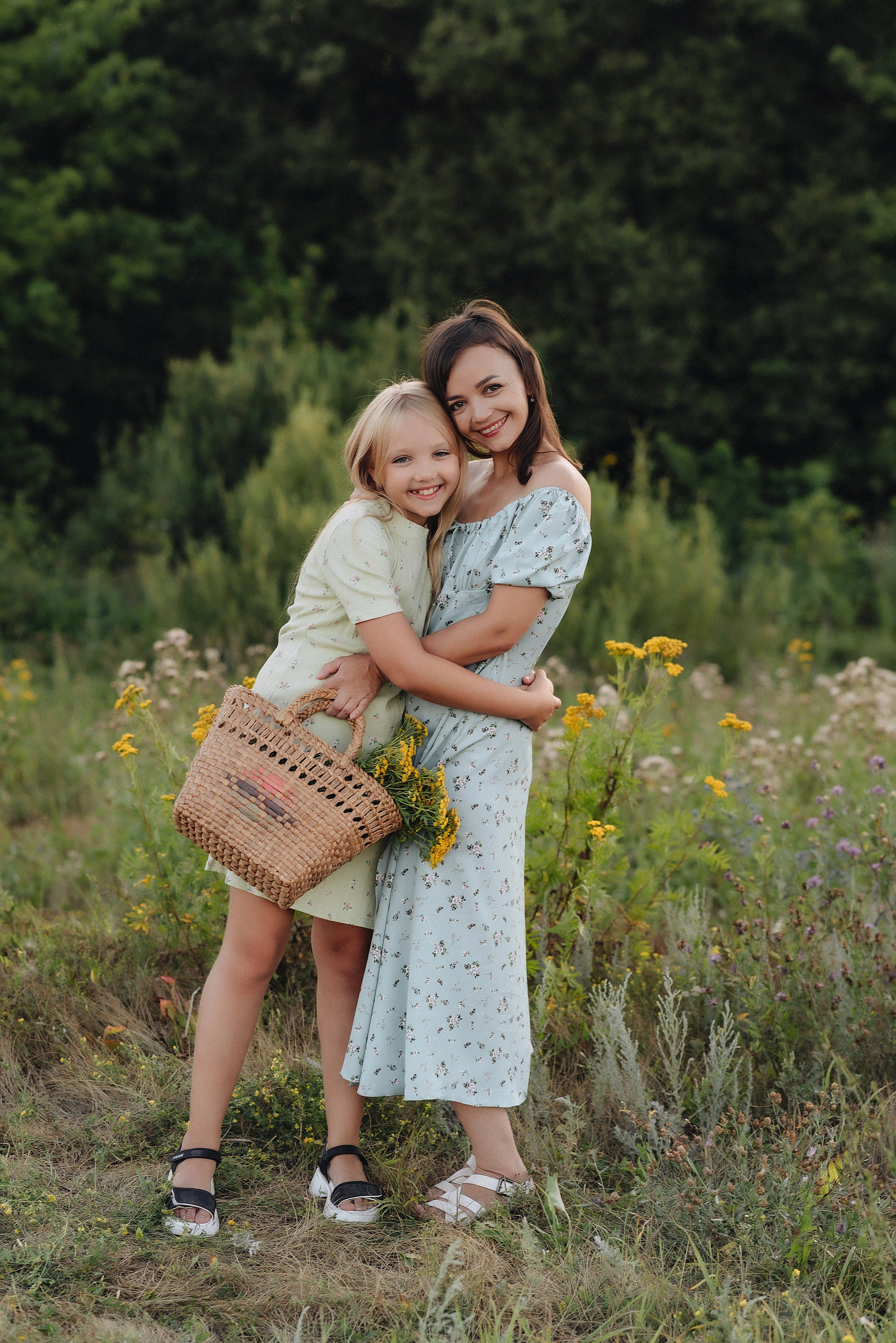 Семейная съемка на закате. Фотограф Карина Шмулёва. Воронеж и область